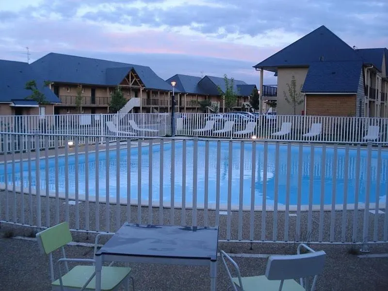 Pool view in Adonis Hauts De Honfleur