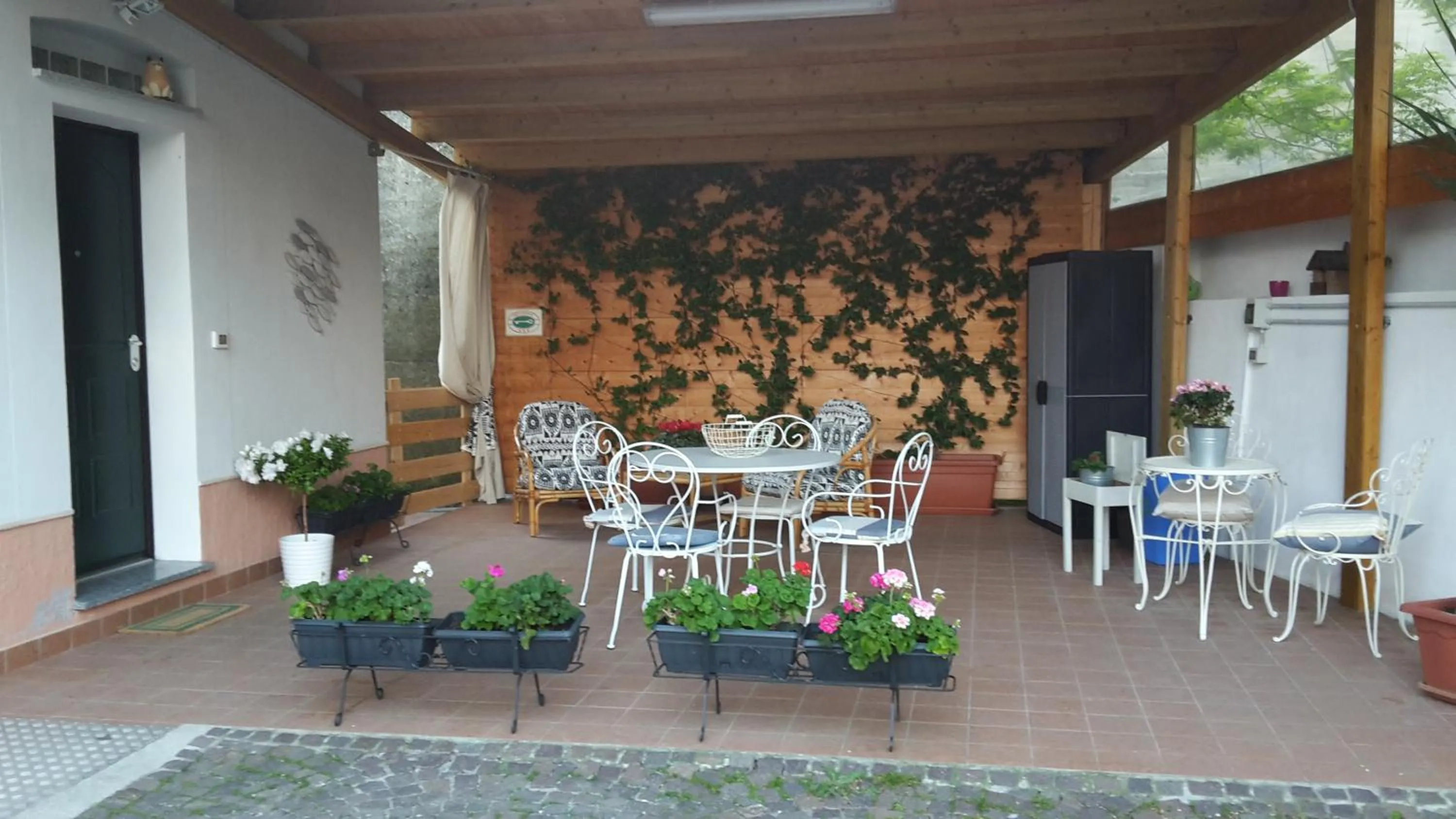 Patio in B&B Ai Tre Archi