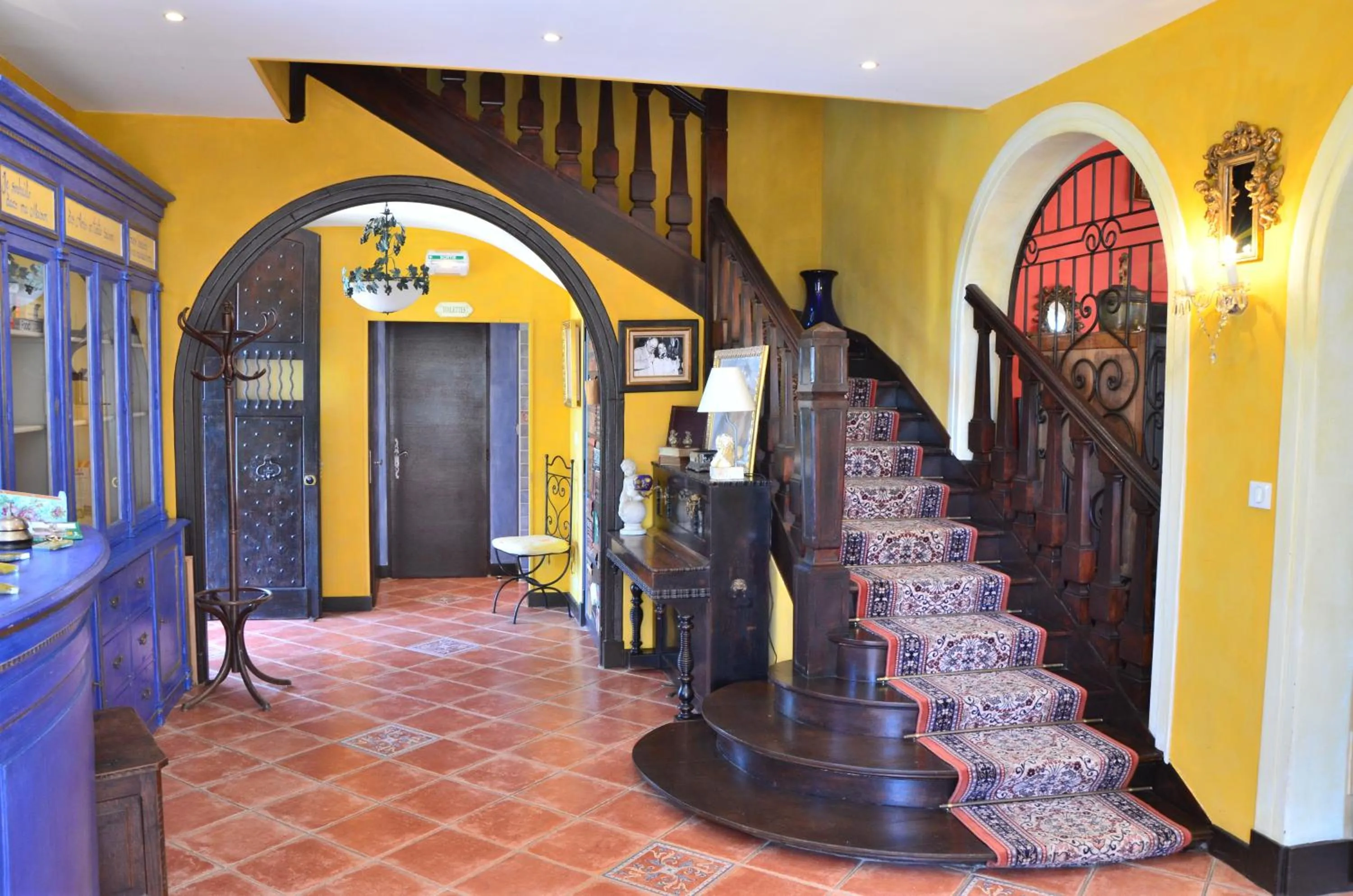 Lobby or reception in Hotel Villa Des Anges