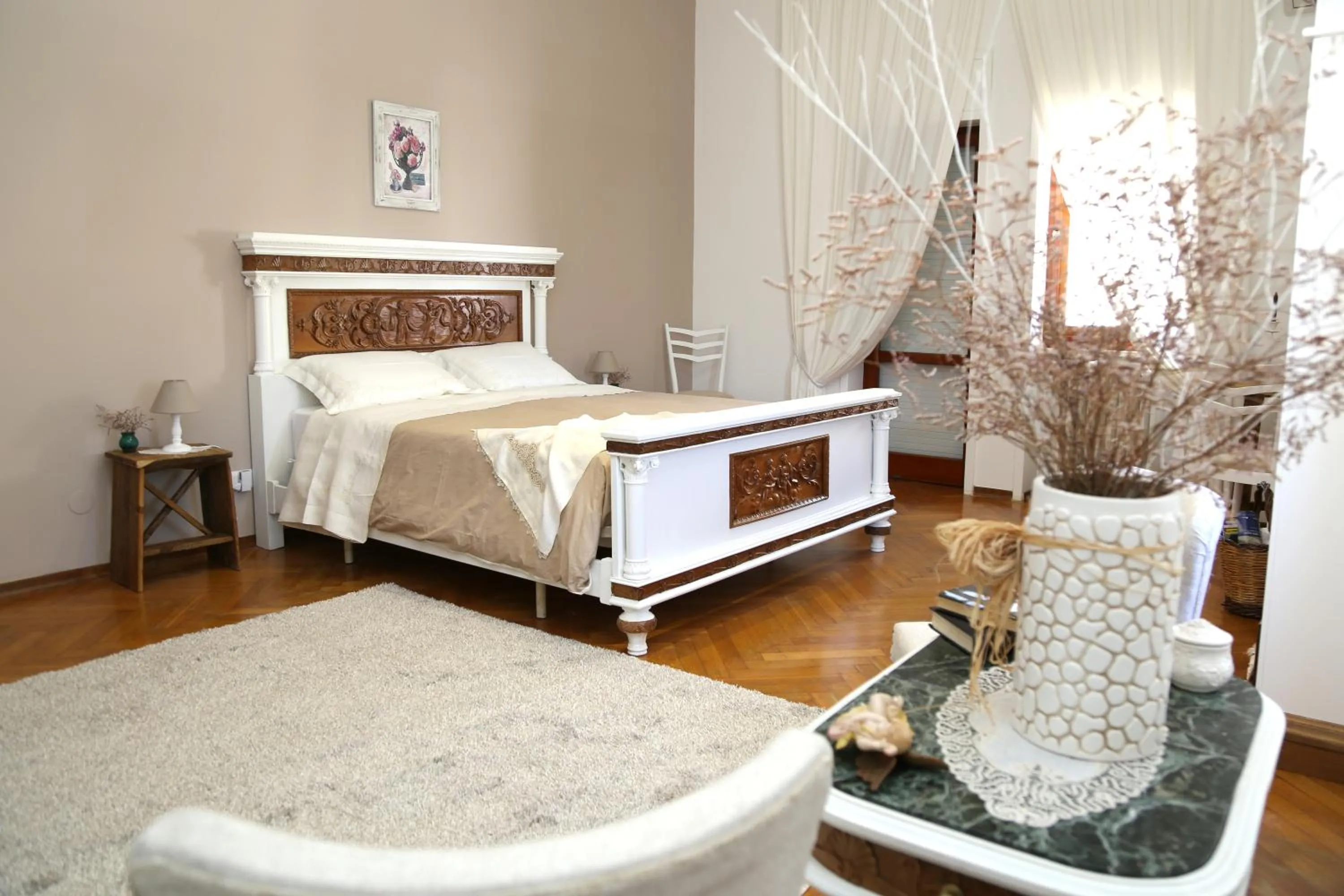 Bed in Virò House