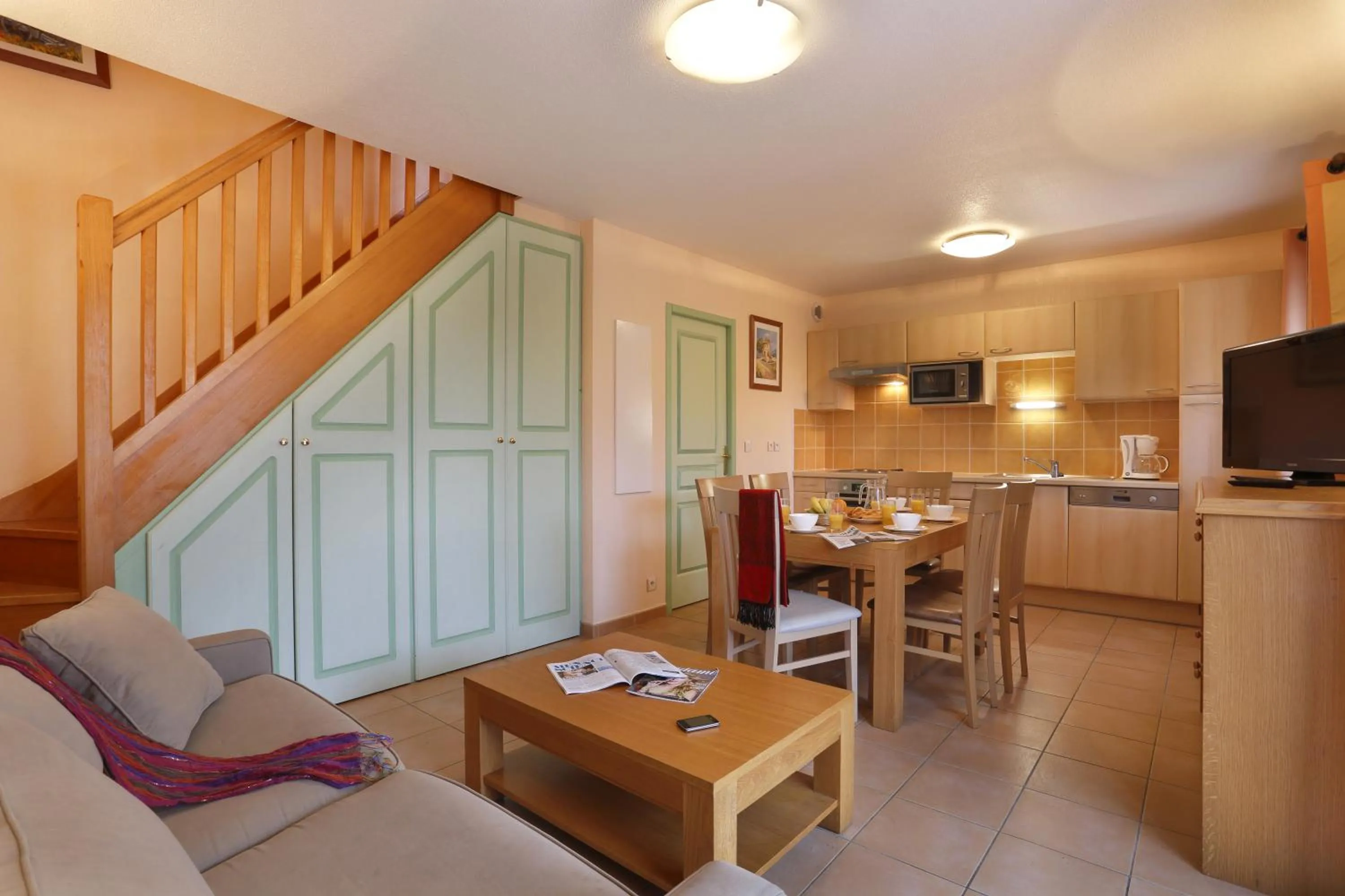 Living room in Vacancéole - Les Bastides de Fayence