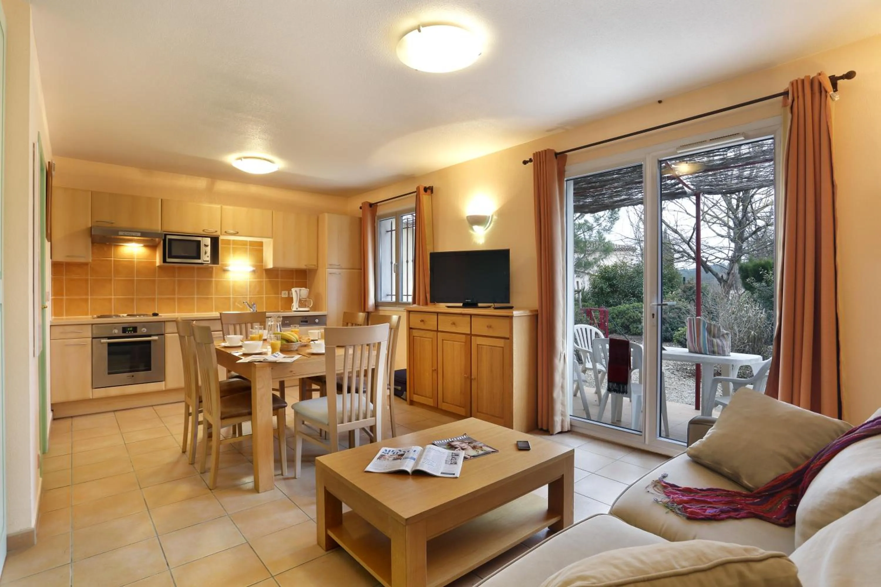 Living room in Vacancéole - Les Bastides de Fayence