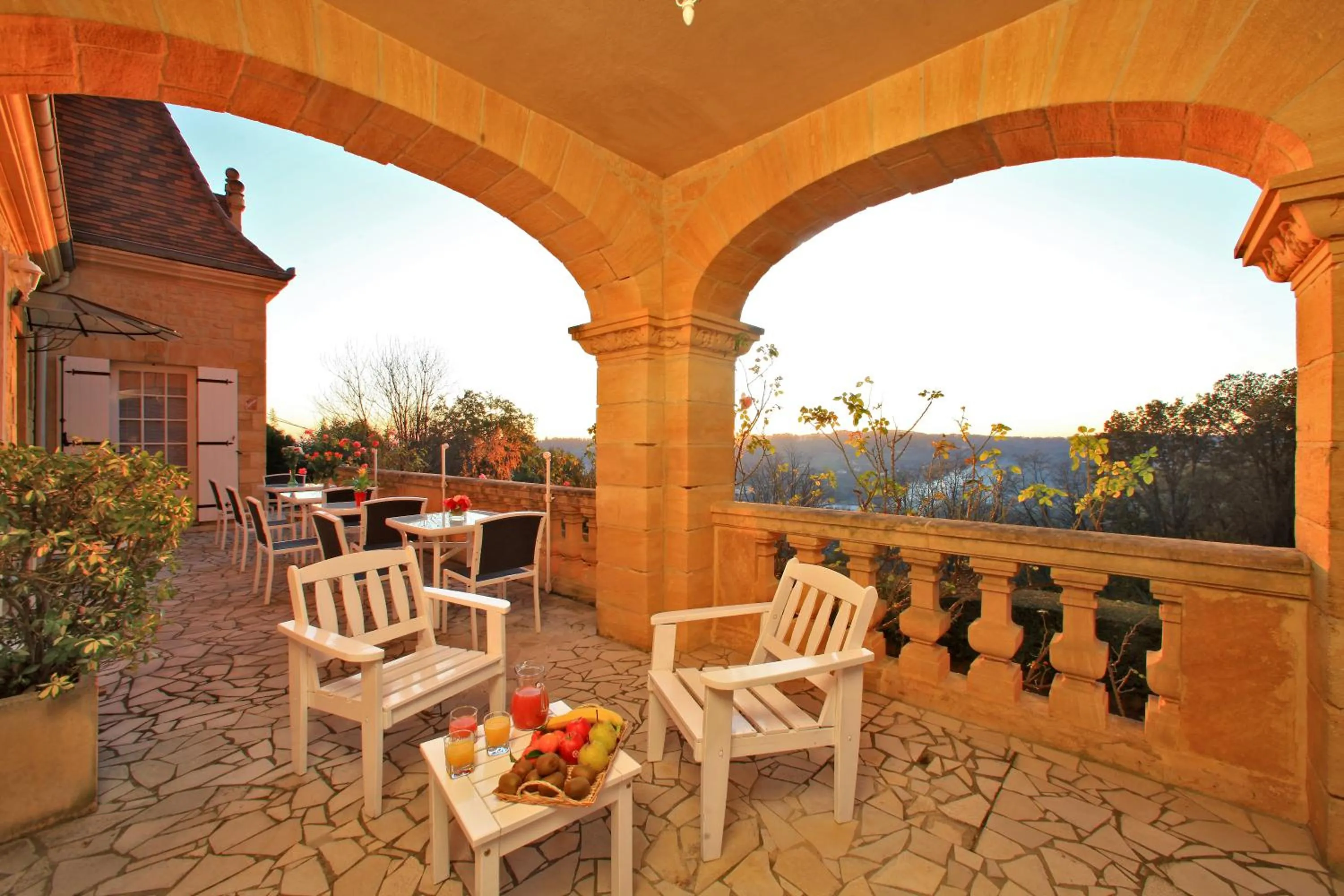Balcony/Terrace in Hotel de la Pagézie