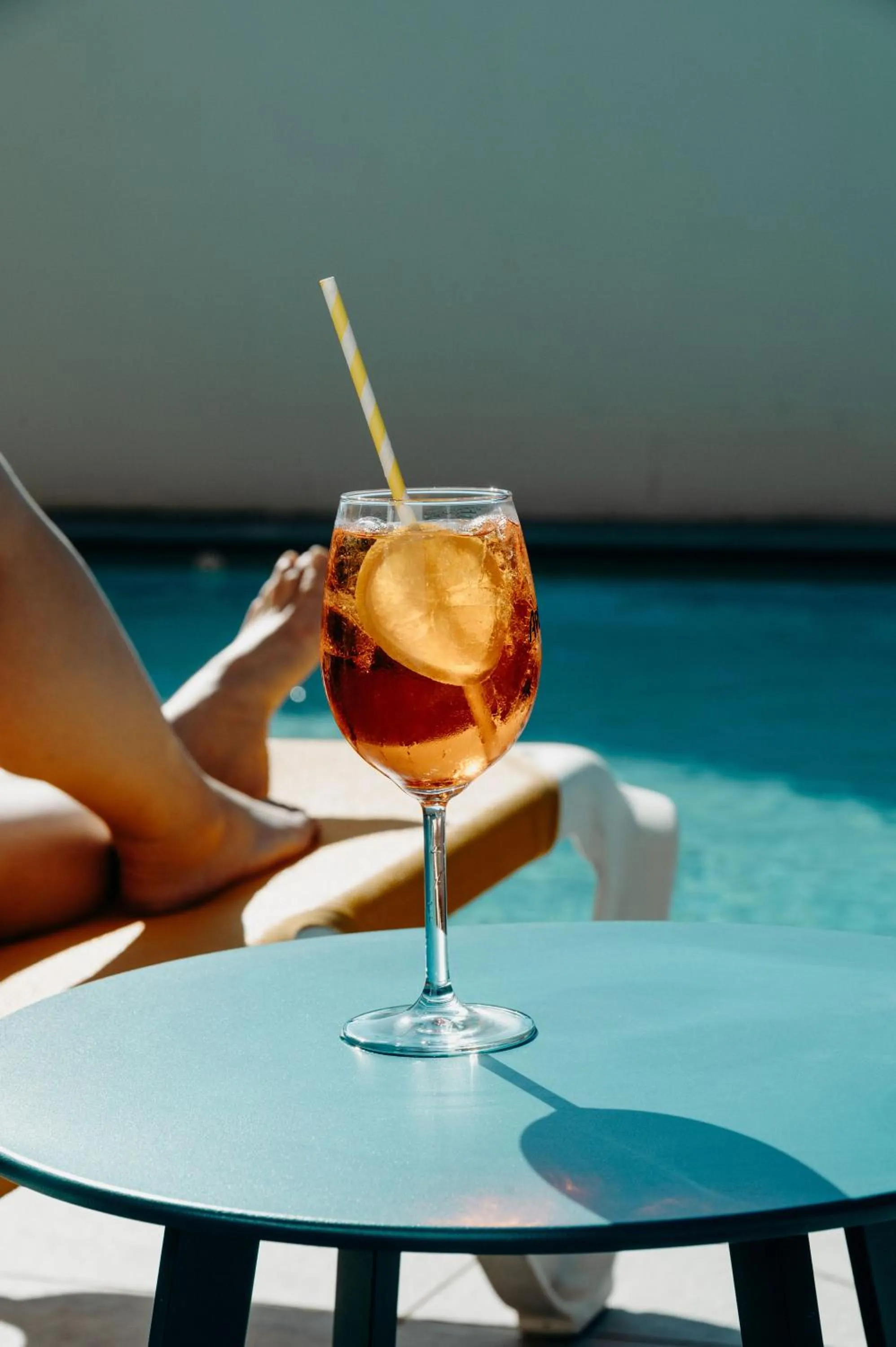 Swimming pool in Hôtel Le Christania