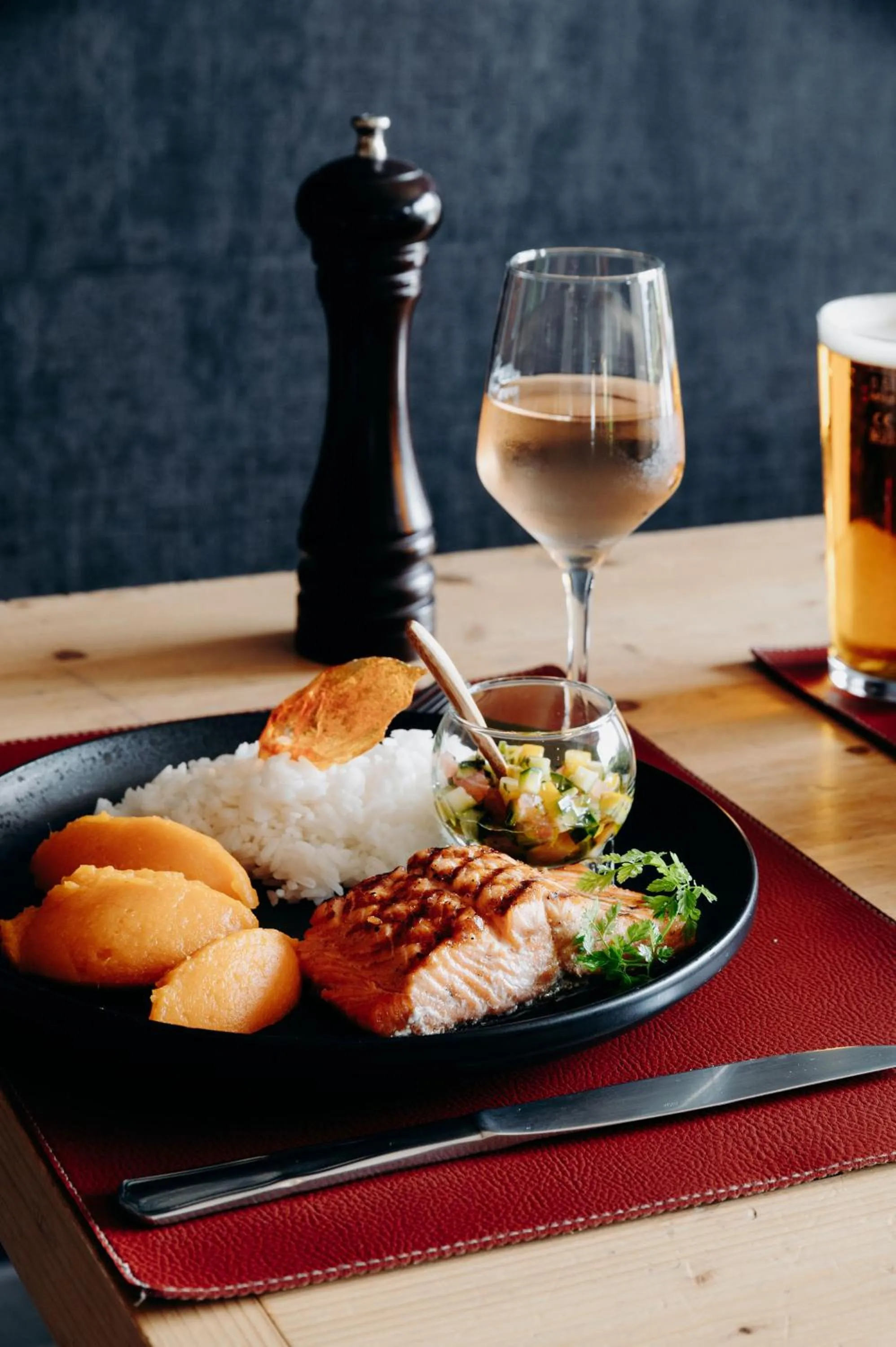 Restaurant/places to eat in Hôtel Le Christania