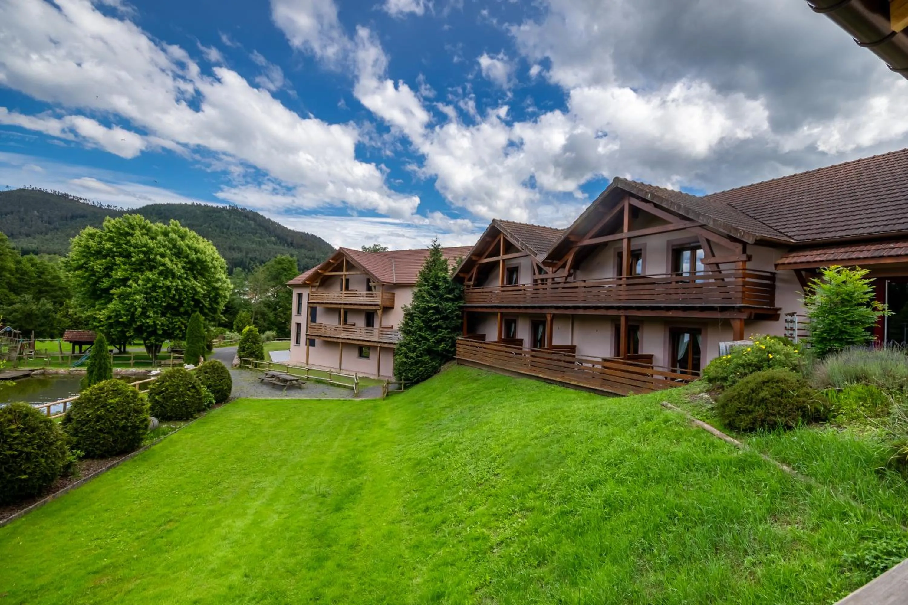 Natural landscape in Hôtel Restaurant Le Régal