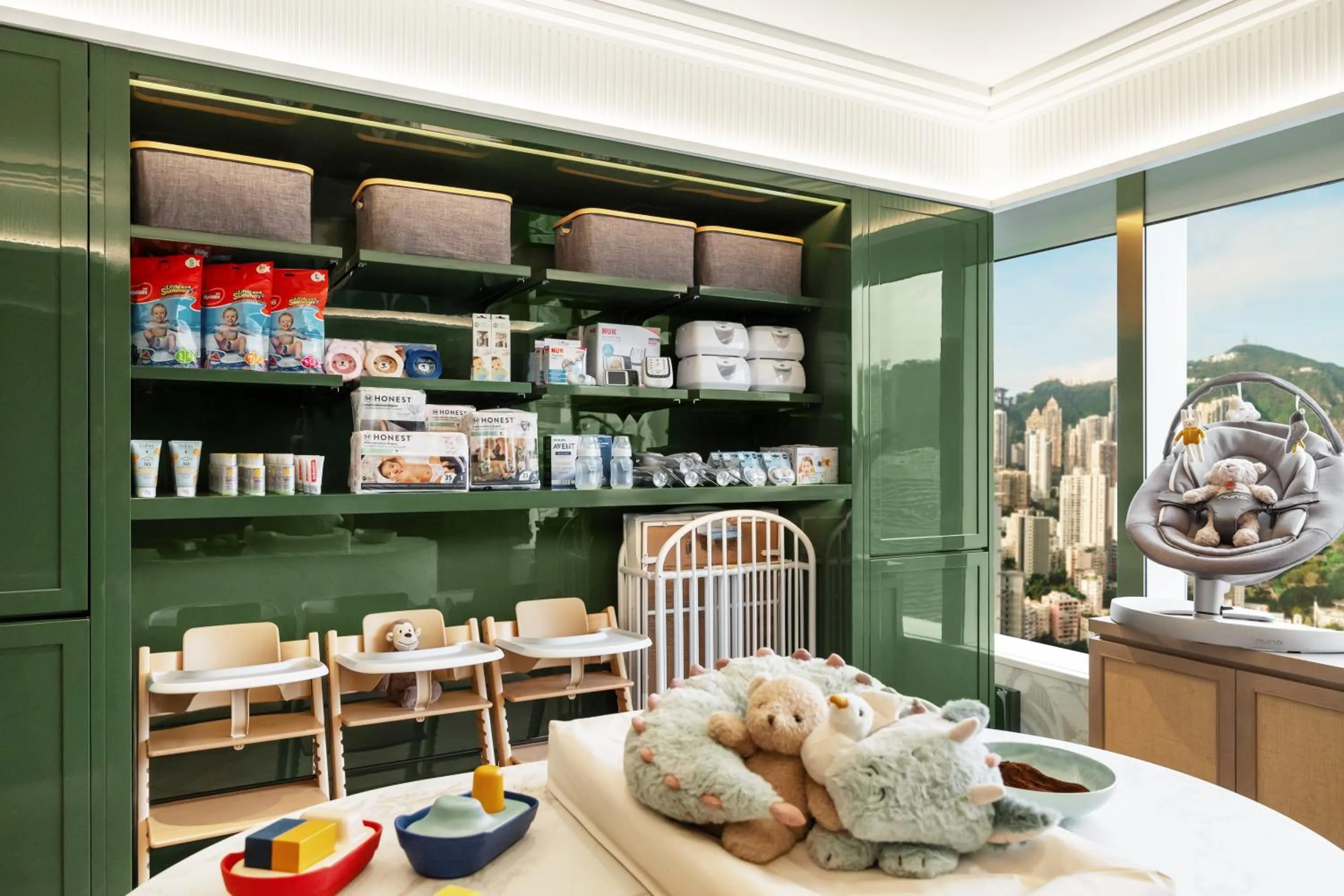 Children play ground in Island Shangri-La, Hong Kong