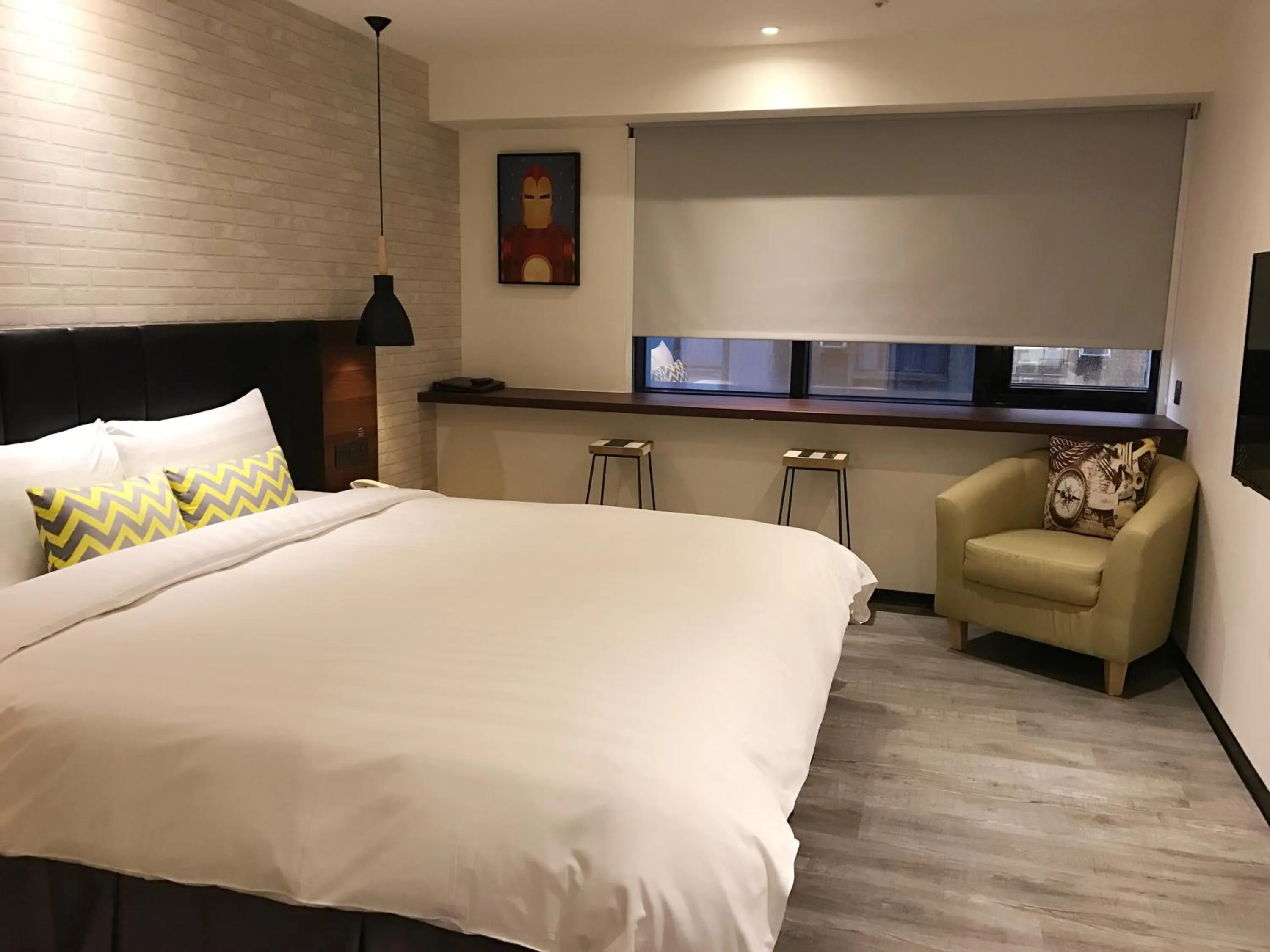 Bed in Goldinn Hotel