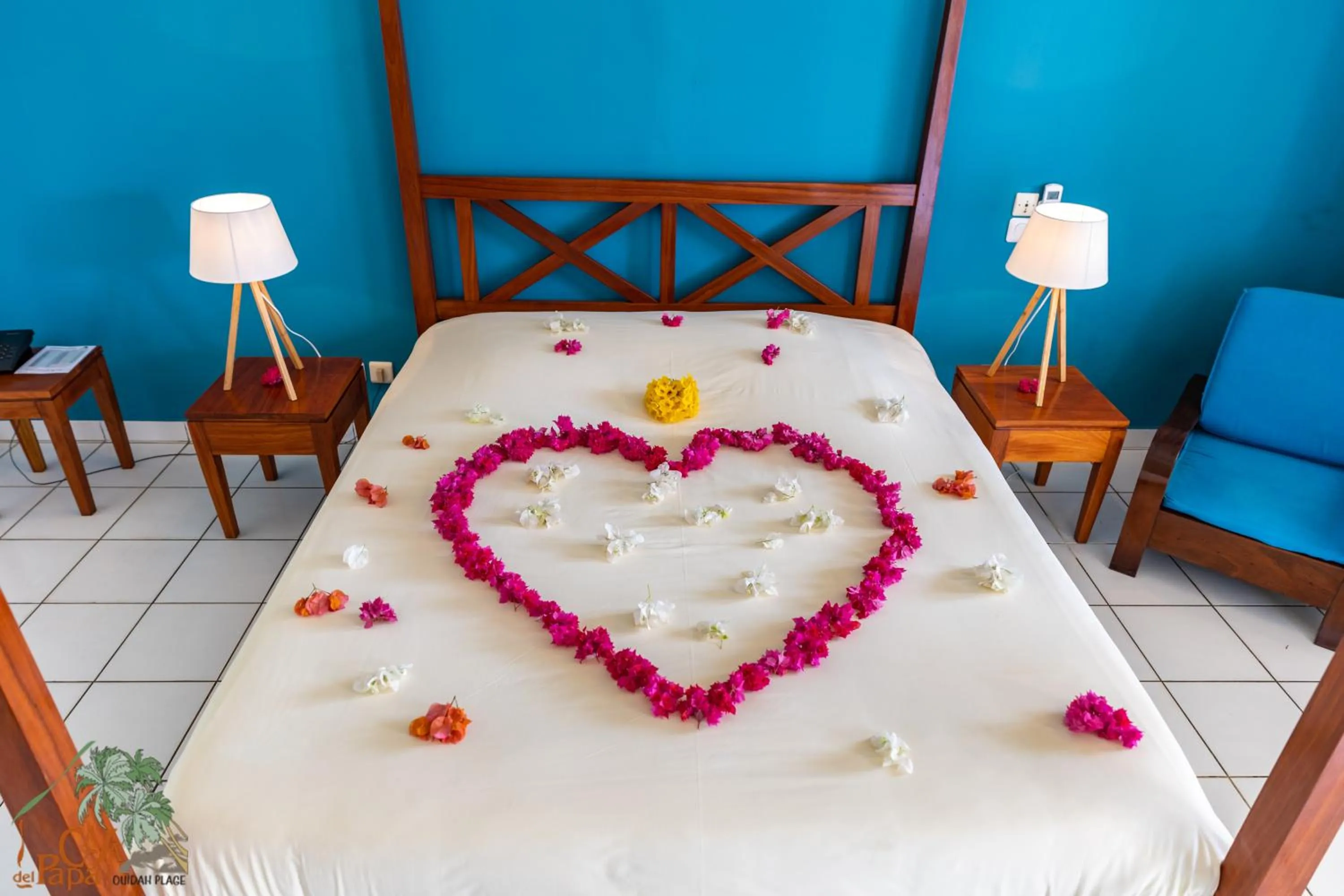 Property logo or sign, Bed in Casa Del Papa Resort & SPA