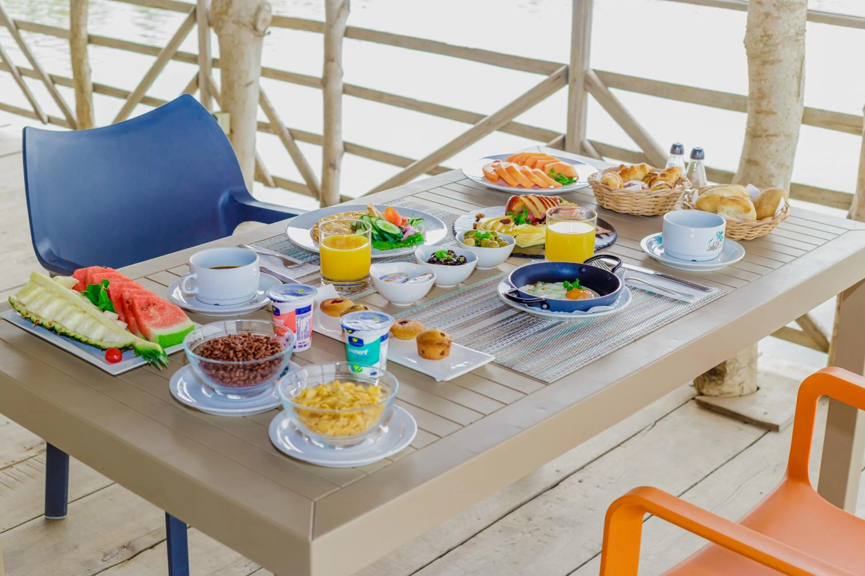 Breakfast in Casa Del Papa Resort & SPA