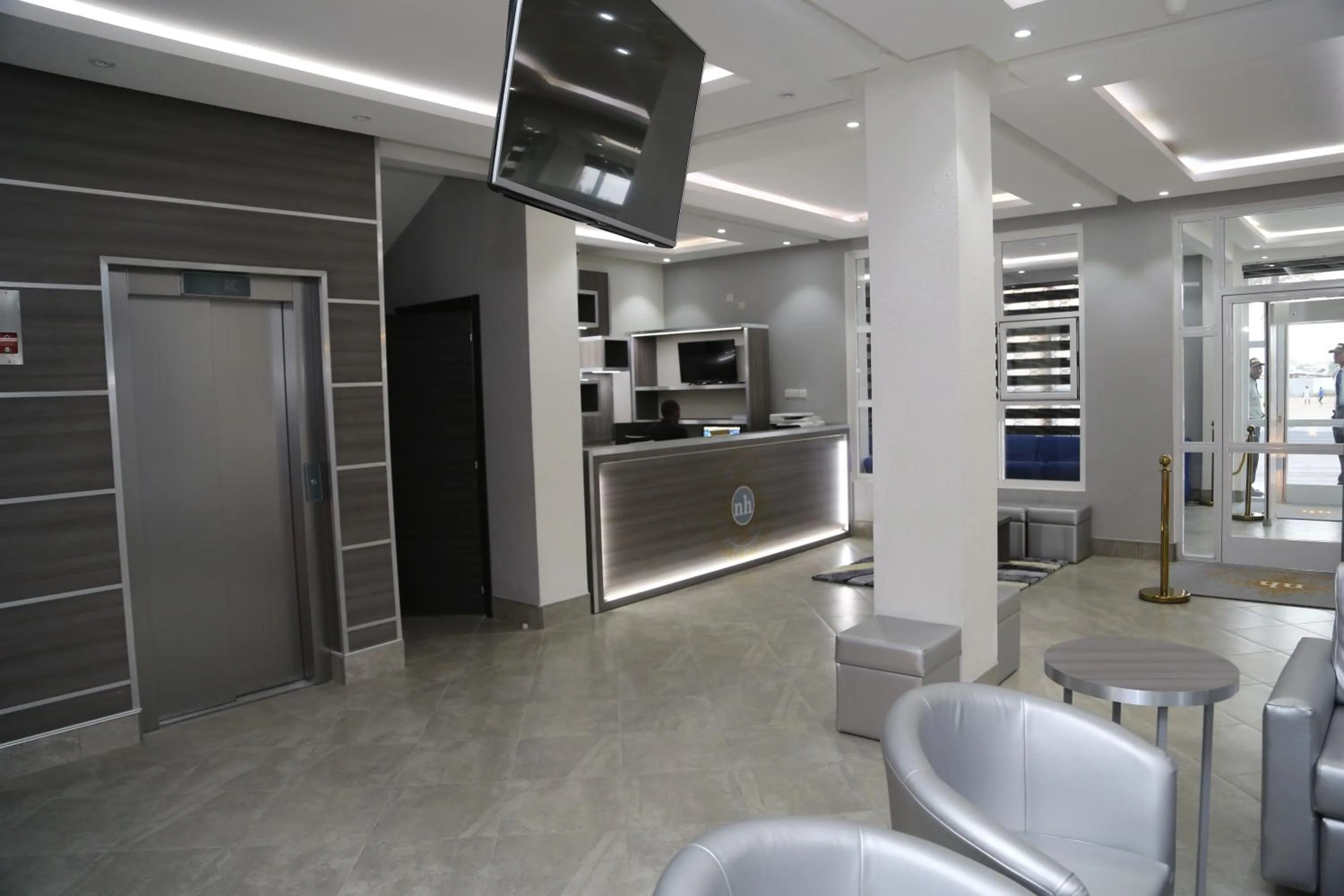 Lobby or reception in Nouakchott Hotel