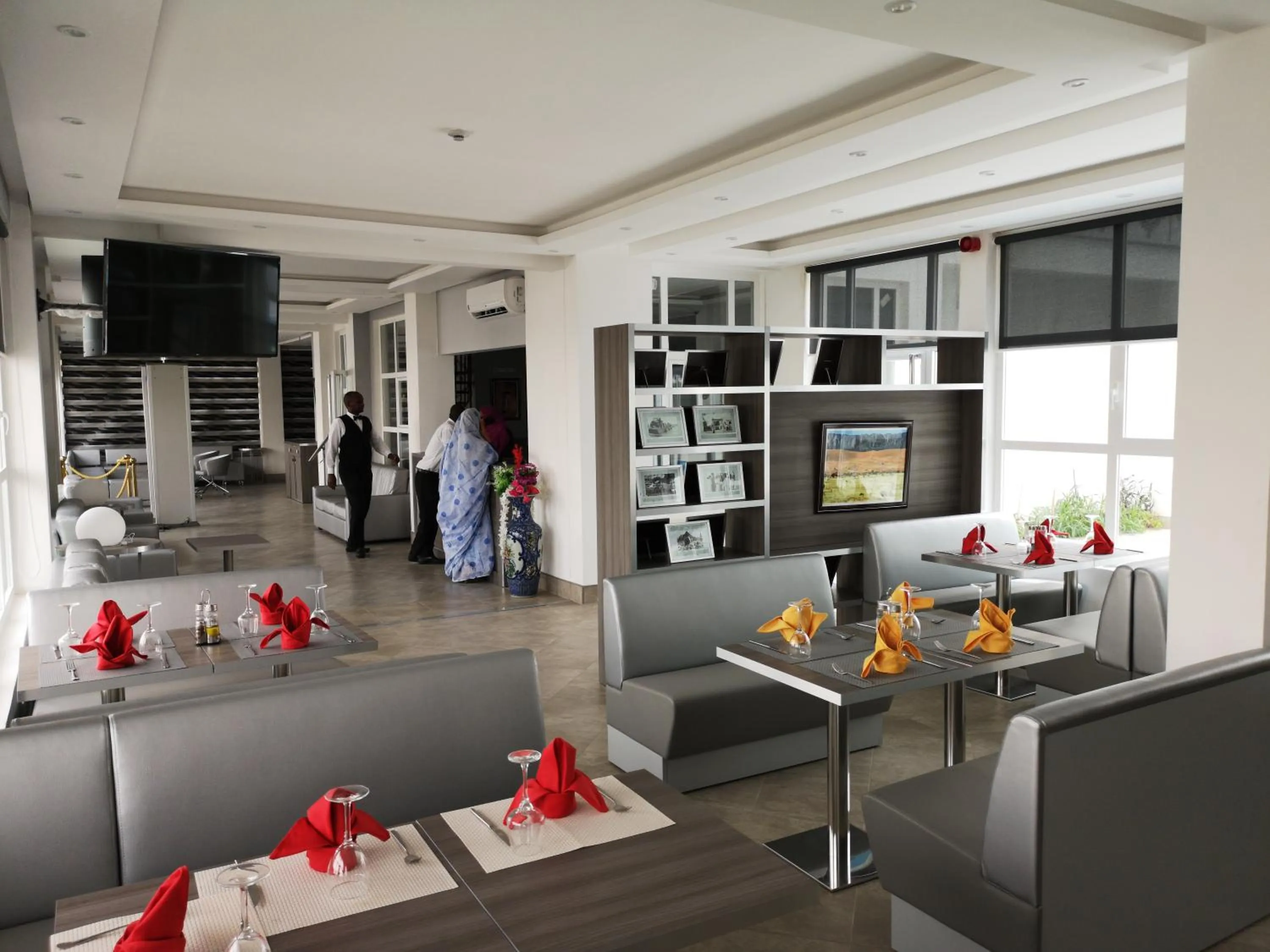 Lounge or bar in Nouakchott Hotel