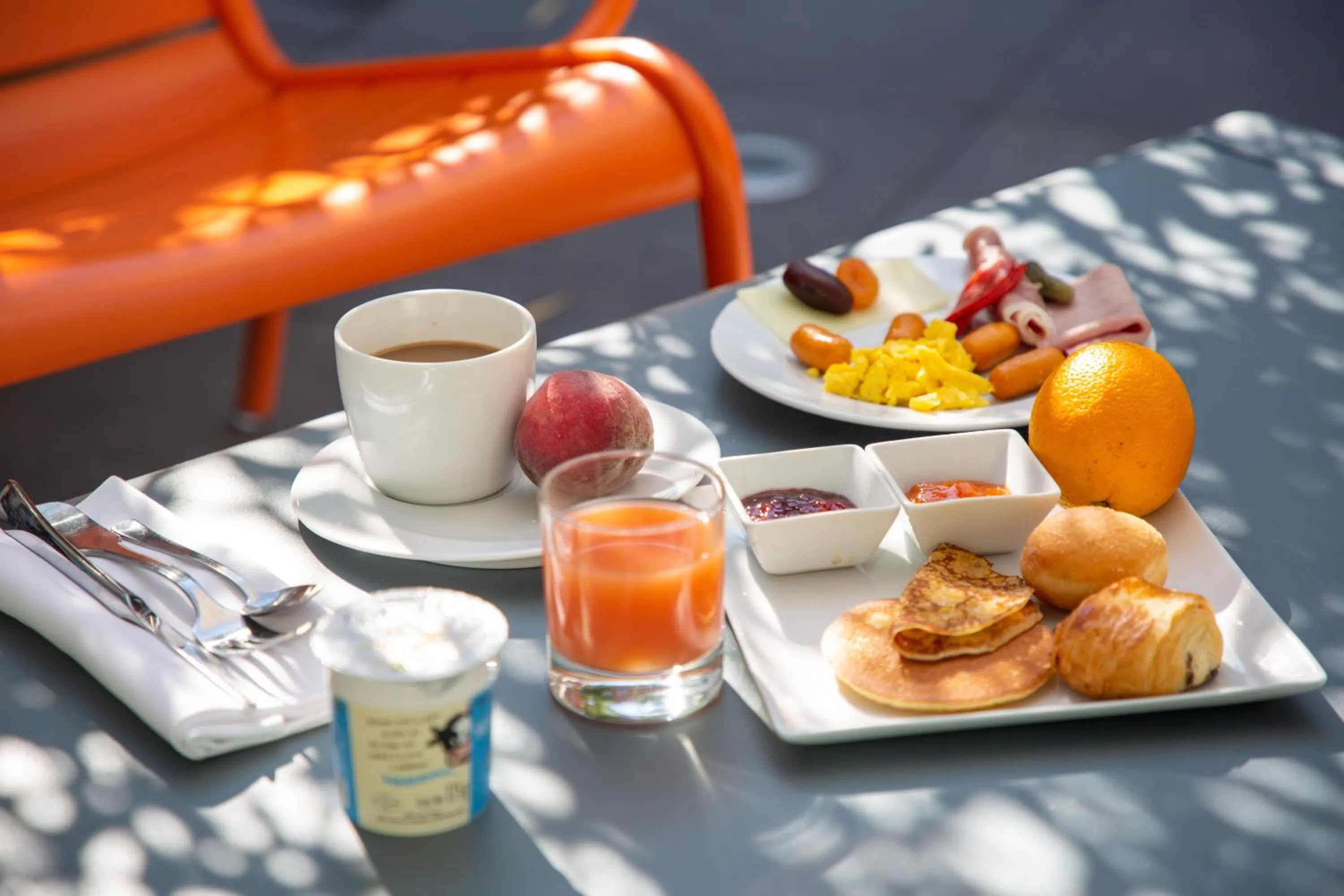 Balcony/Terrace in Appart Hôtel Clément Ader