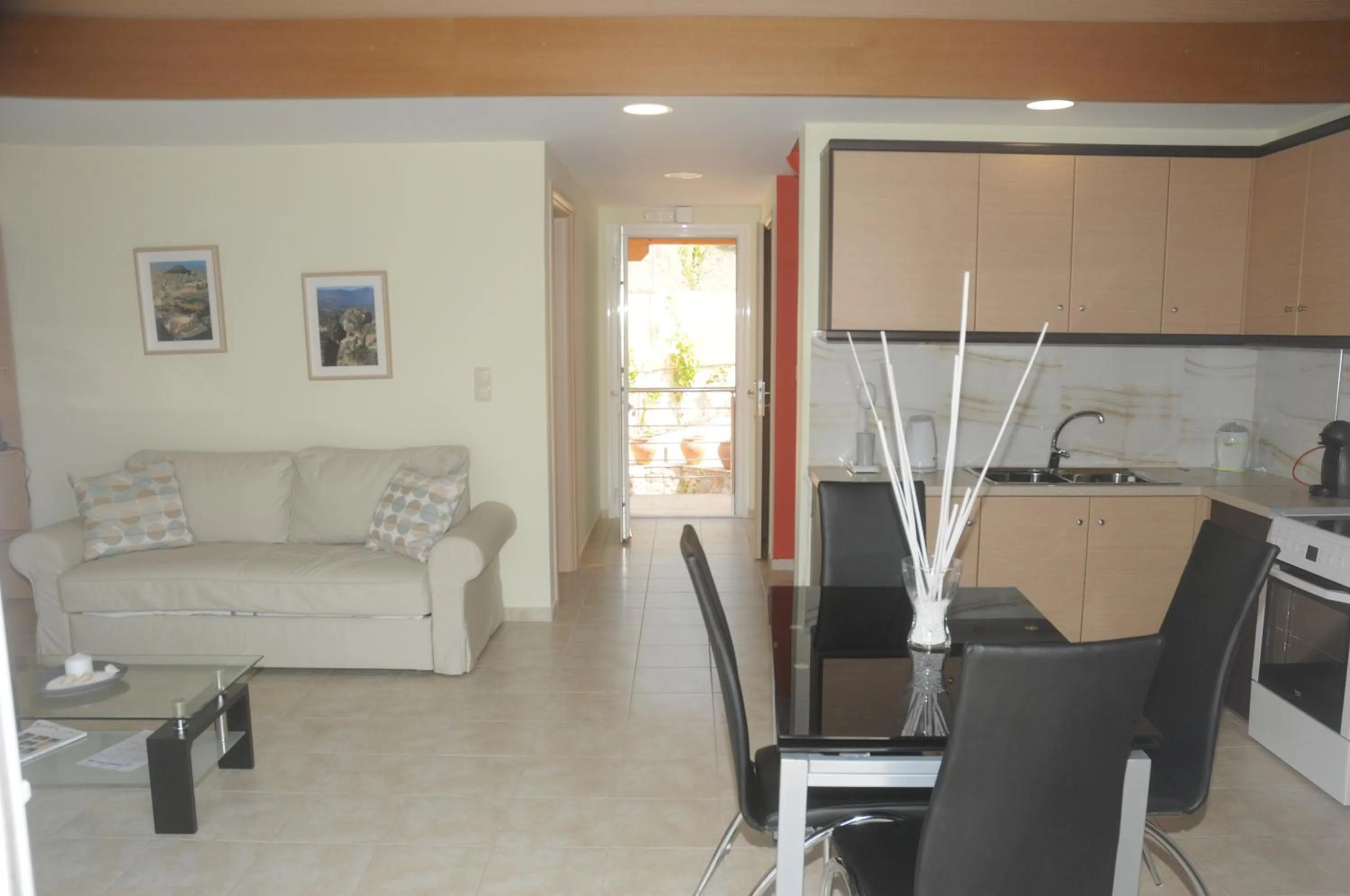 Dining area in Aegean View Villa