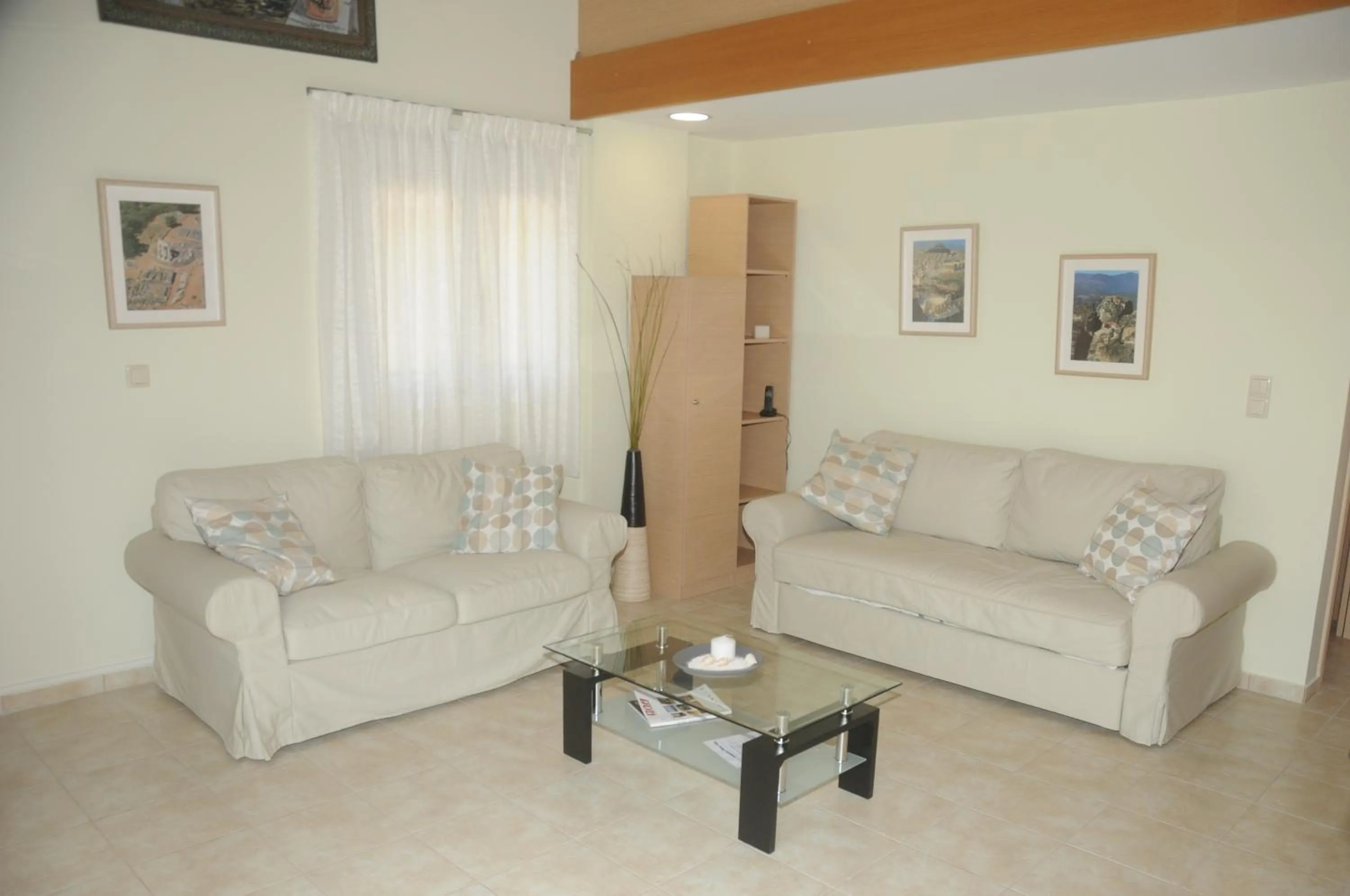 Living room in Aegean View Villa