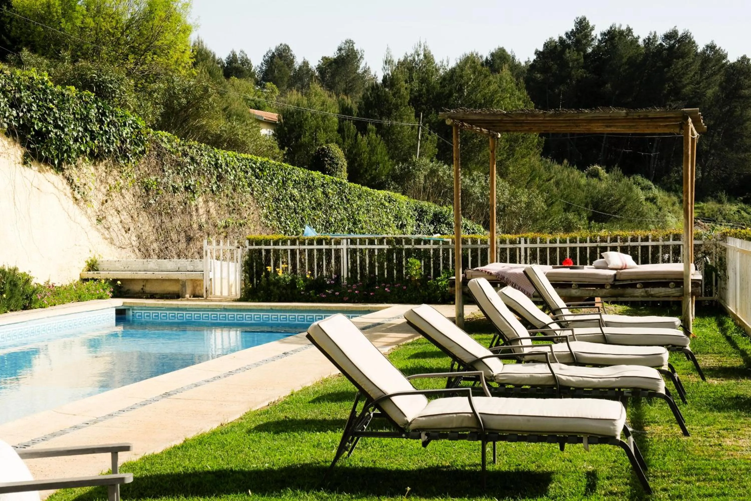 Pool view in Lisbon Country Villa