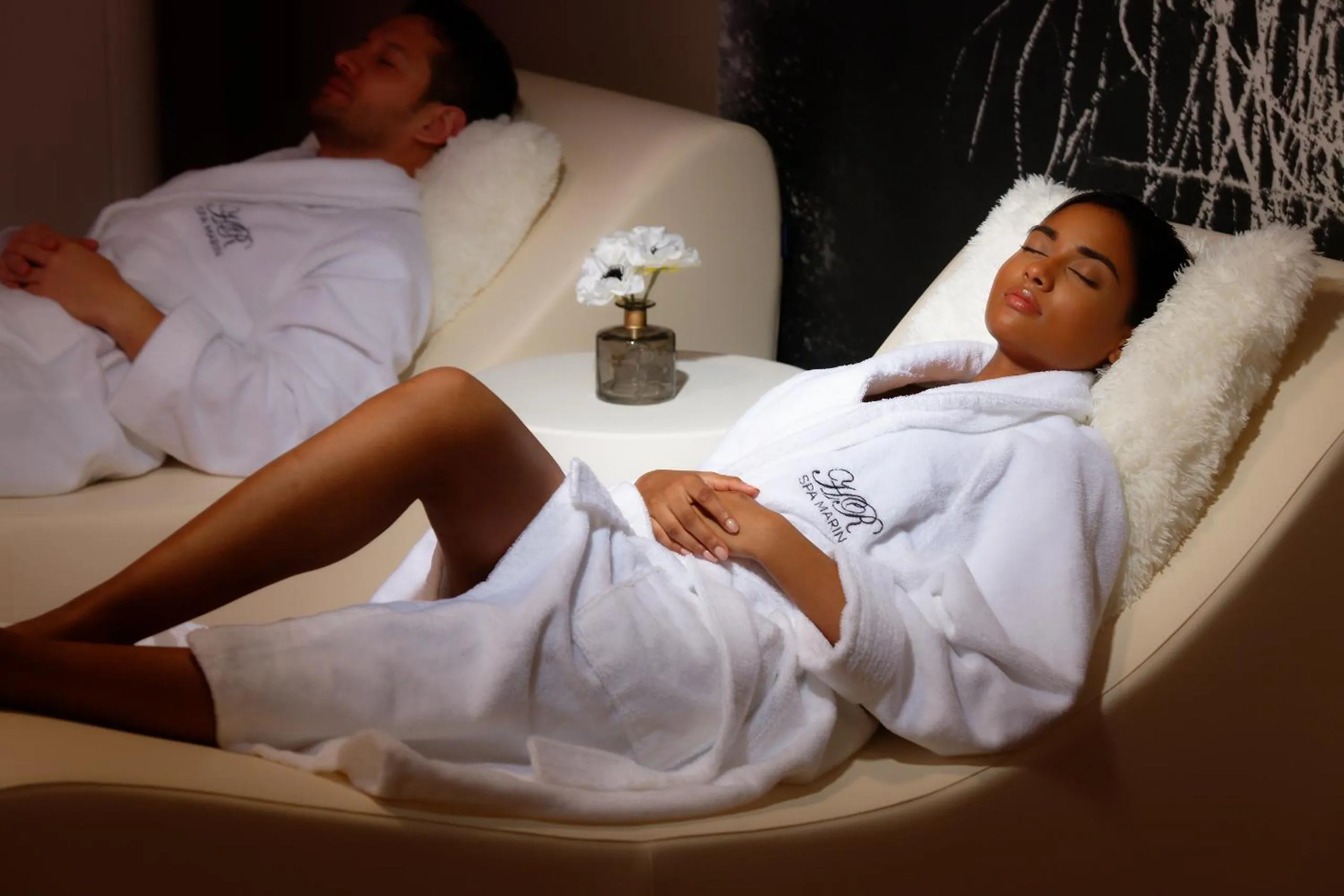 Solarium in HR Hôtel-Restaurant & Spa Marin