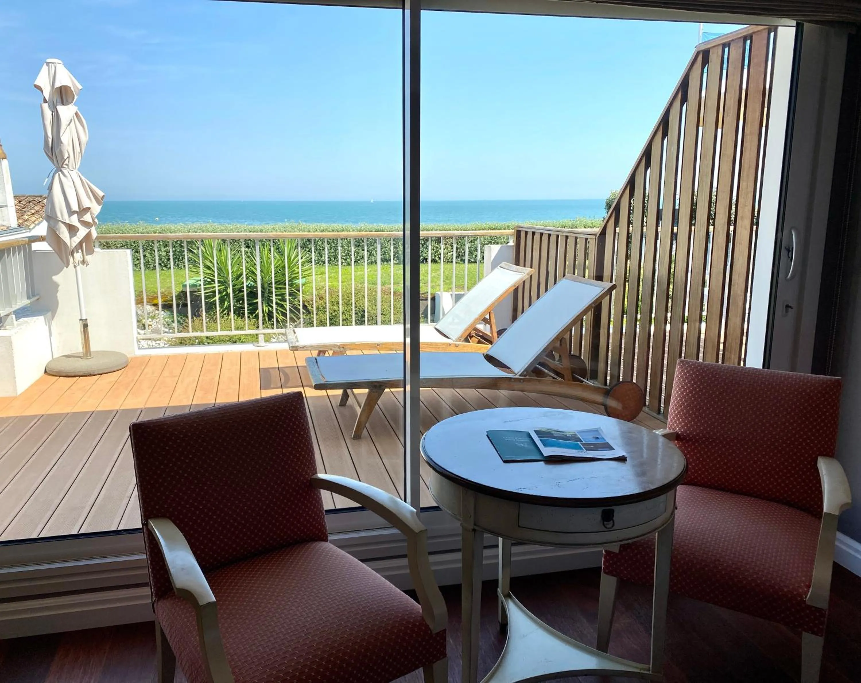 View (from property/room) in HR Hôtel-Restaurant & Spa Marin