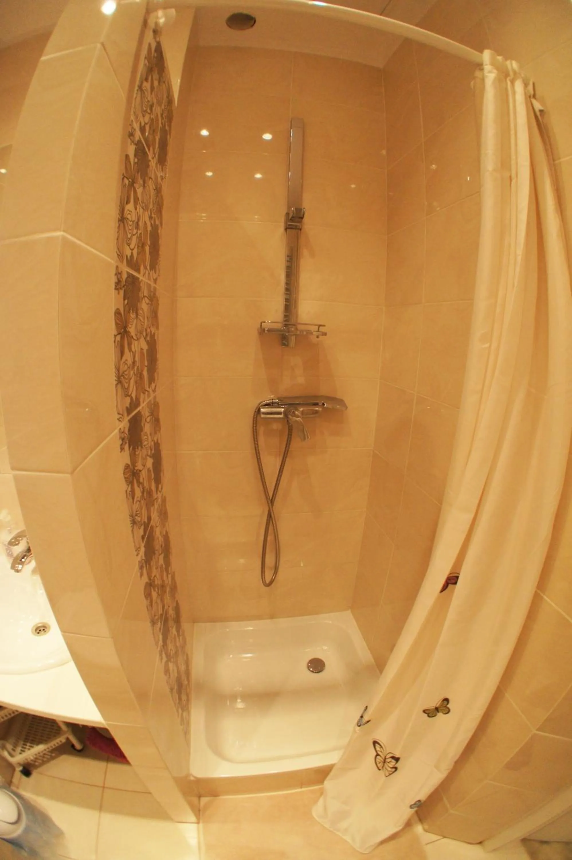 Shower in Apartament Poznań Jeżyce