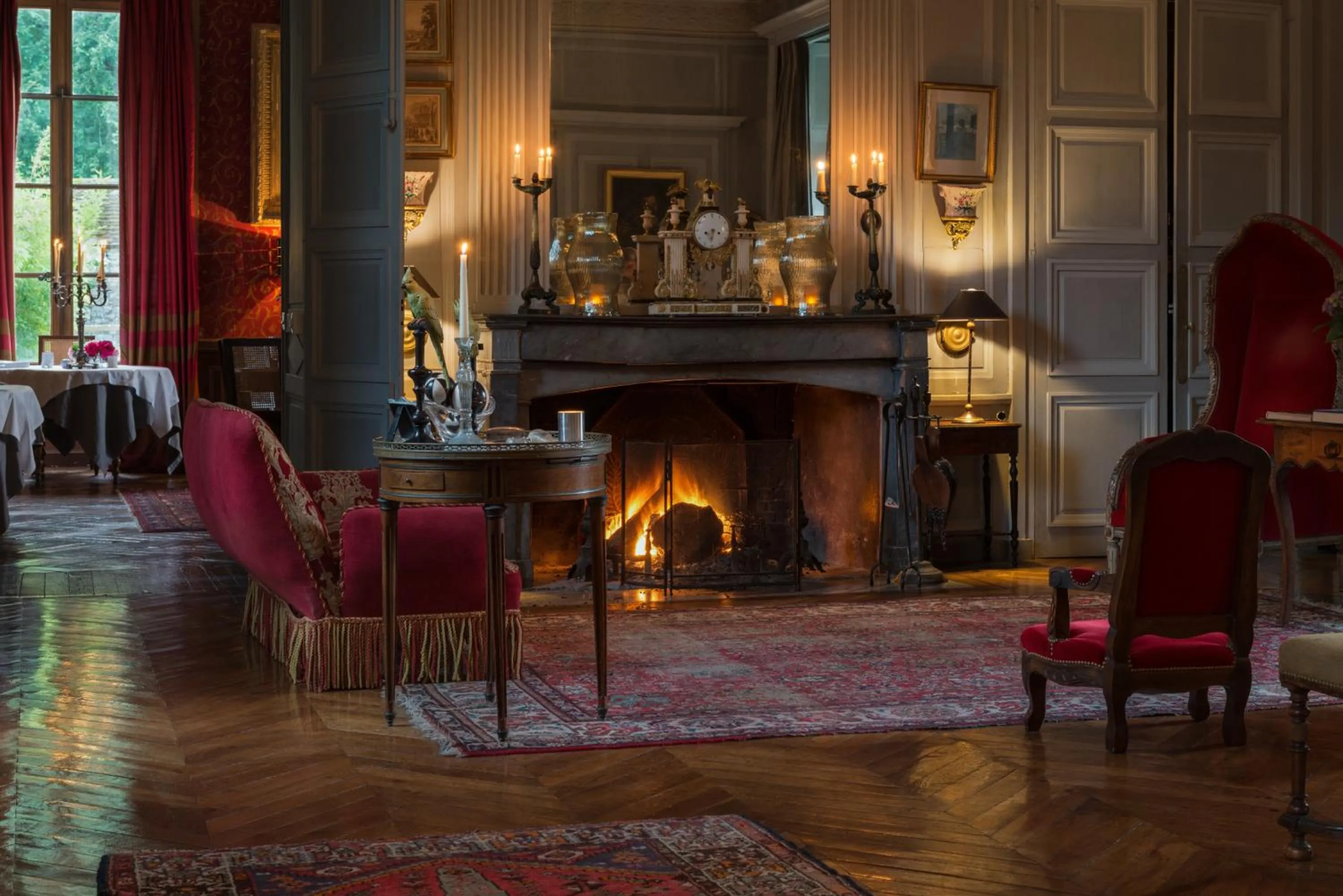 Living room in Château de Saint Paterne