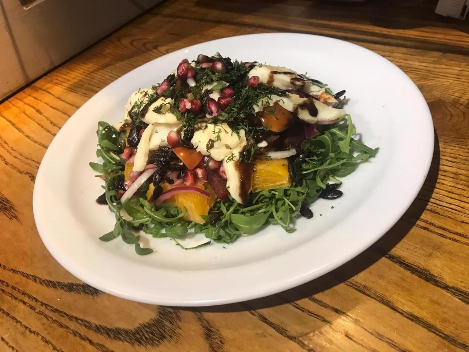 Food and drinks in The White Swan, Yeadon