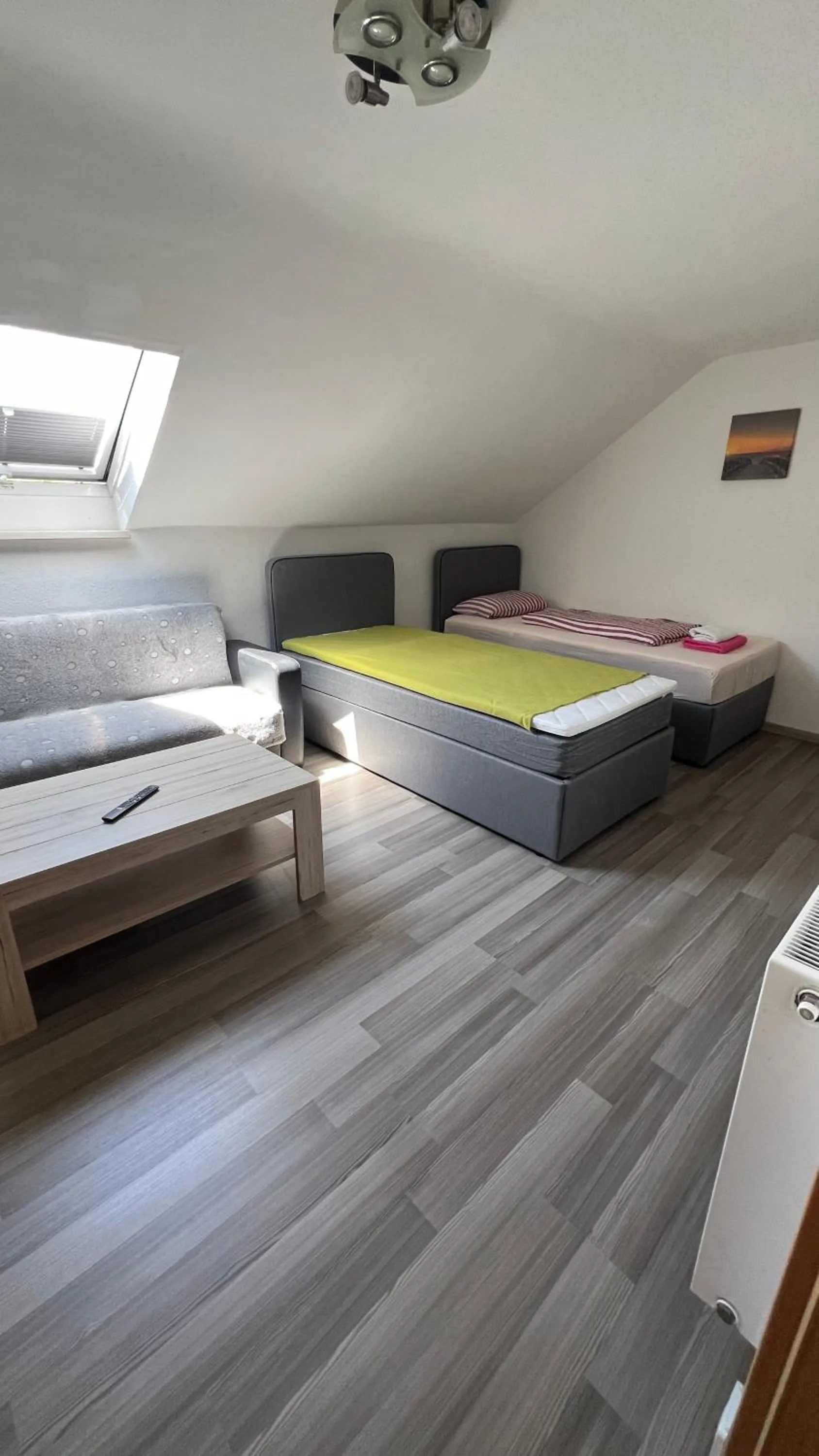 Bed in Ferienwohnung