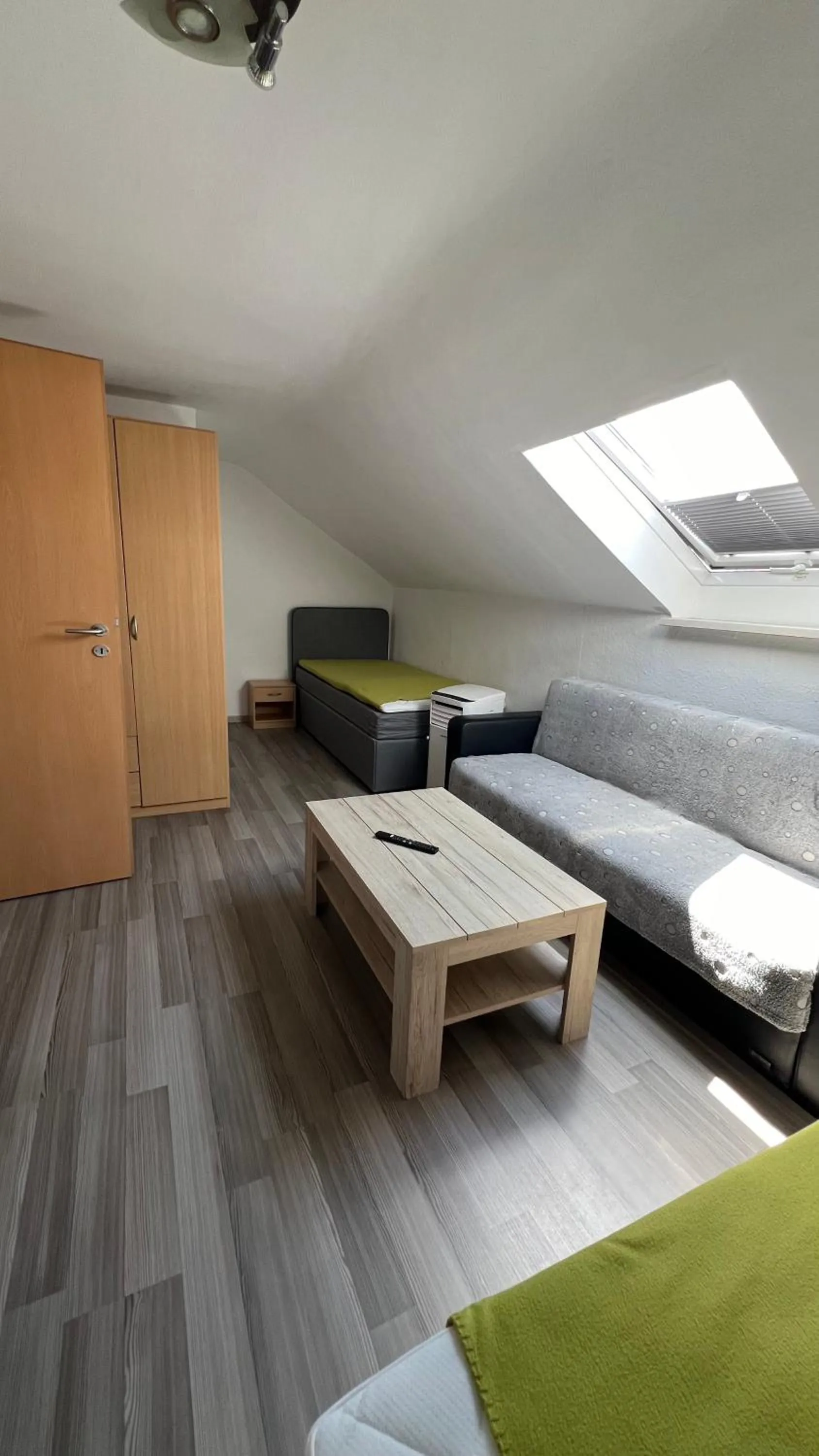 Bed in Ferienwohnung