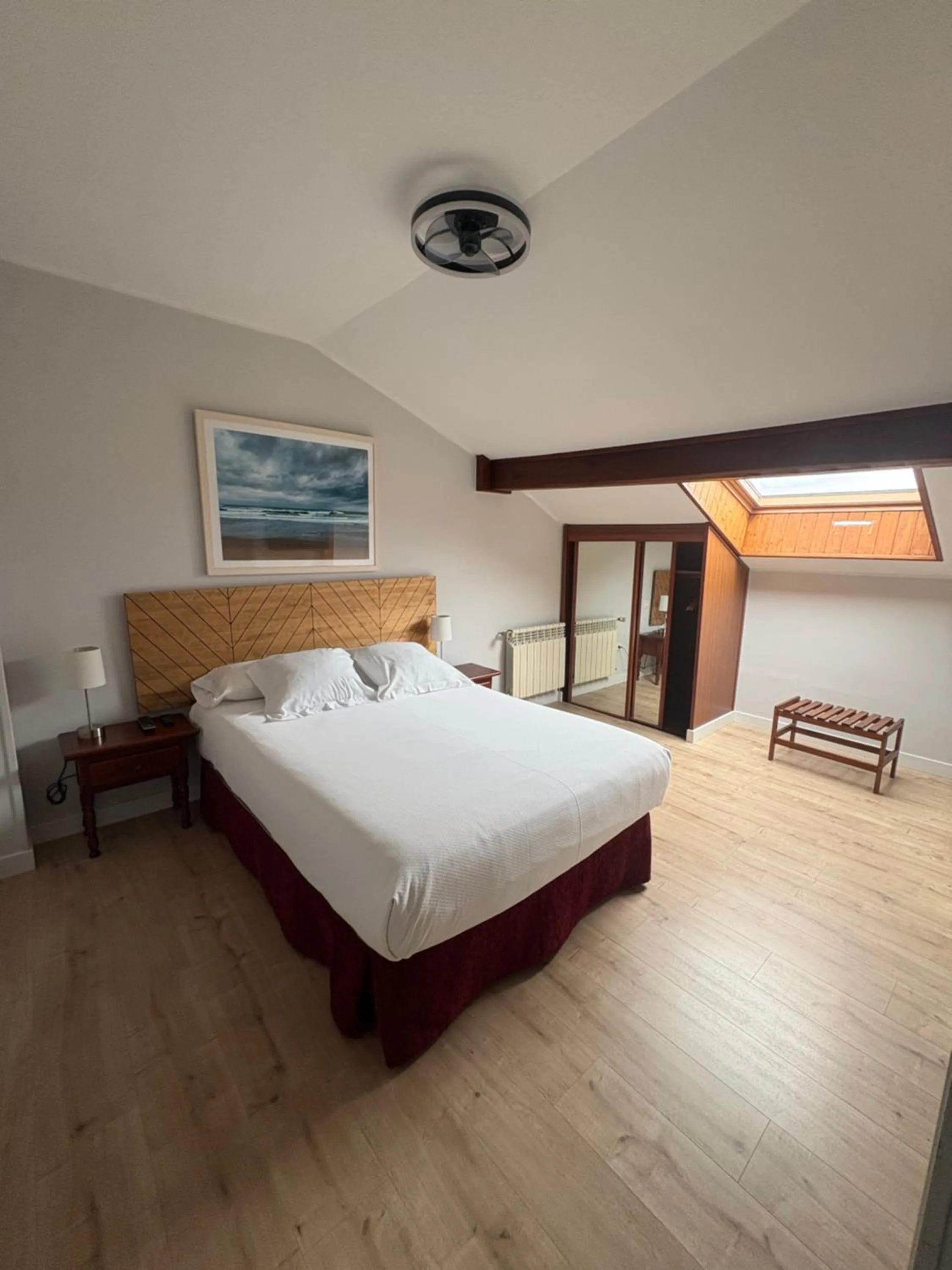 Bed in Hotel Puerto de Llanes