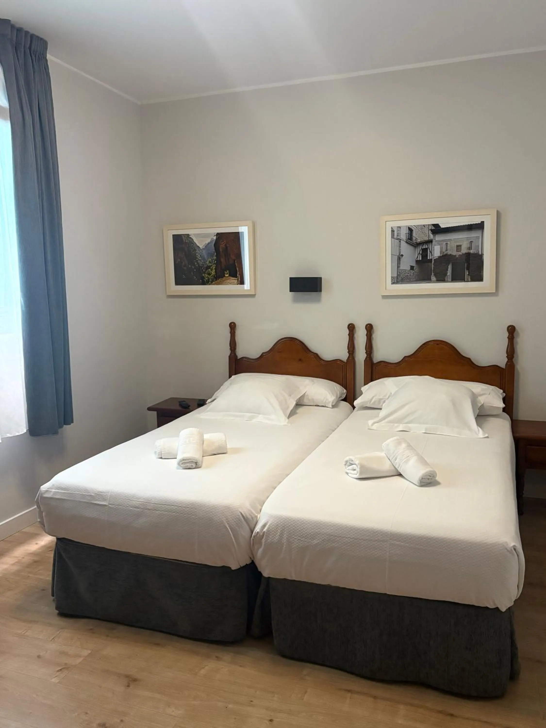 Bed in Hotel Puerto de Llanes