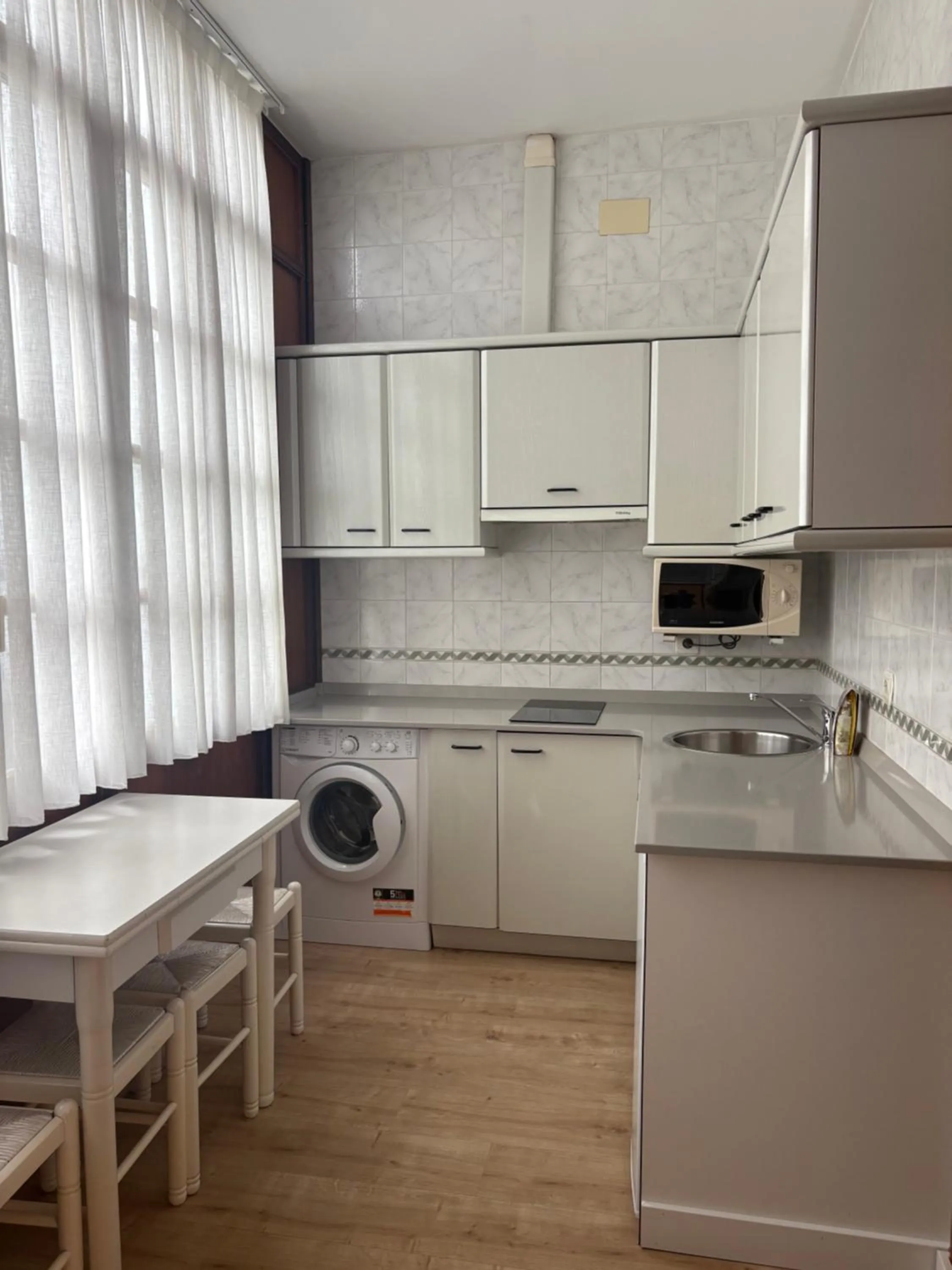 Kitchen or kitchenette in Hotel Puerto de Llanes