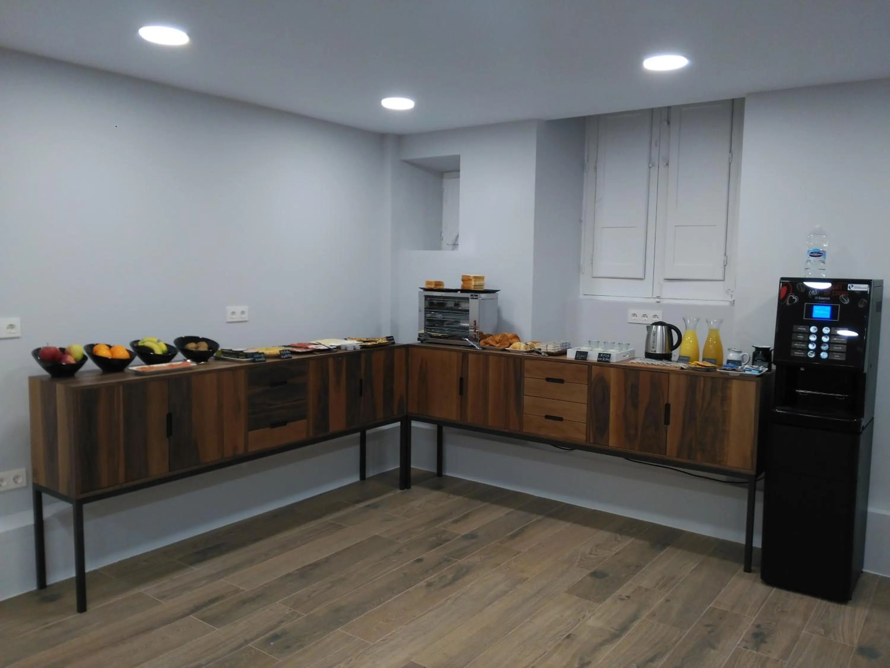 Food and drinks in Hotel Puerto de Llanes