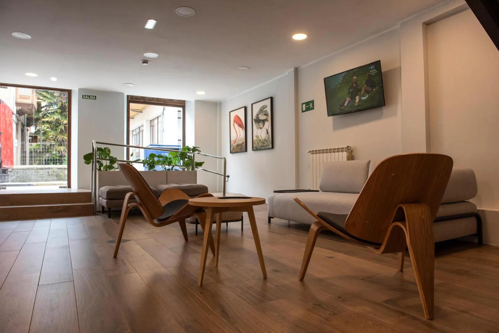 Lobby or reception in Hotel Puerto de Llanes