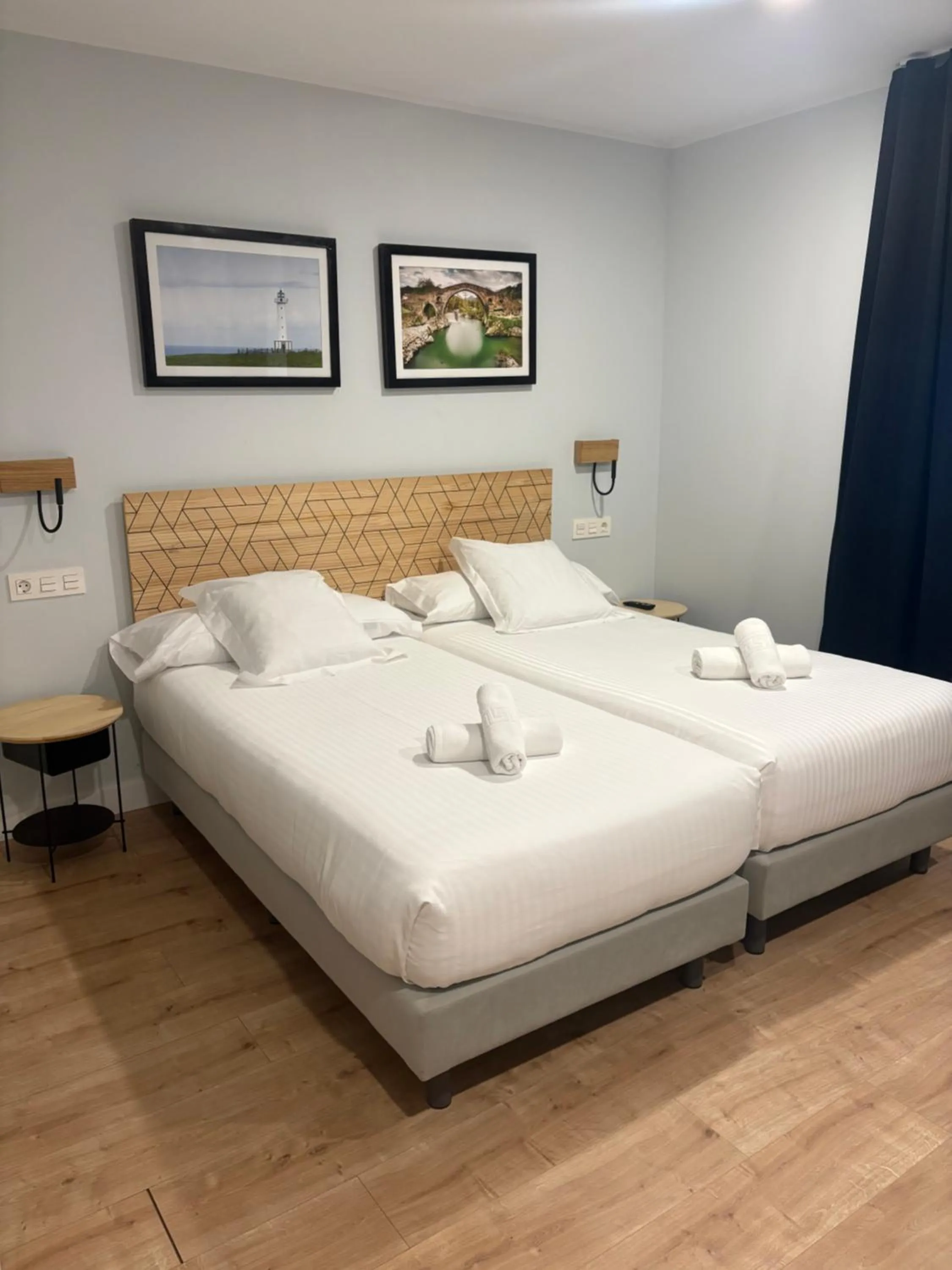 Bed in Hotel Puerto de Llanes