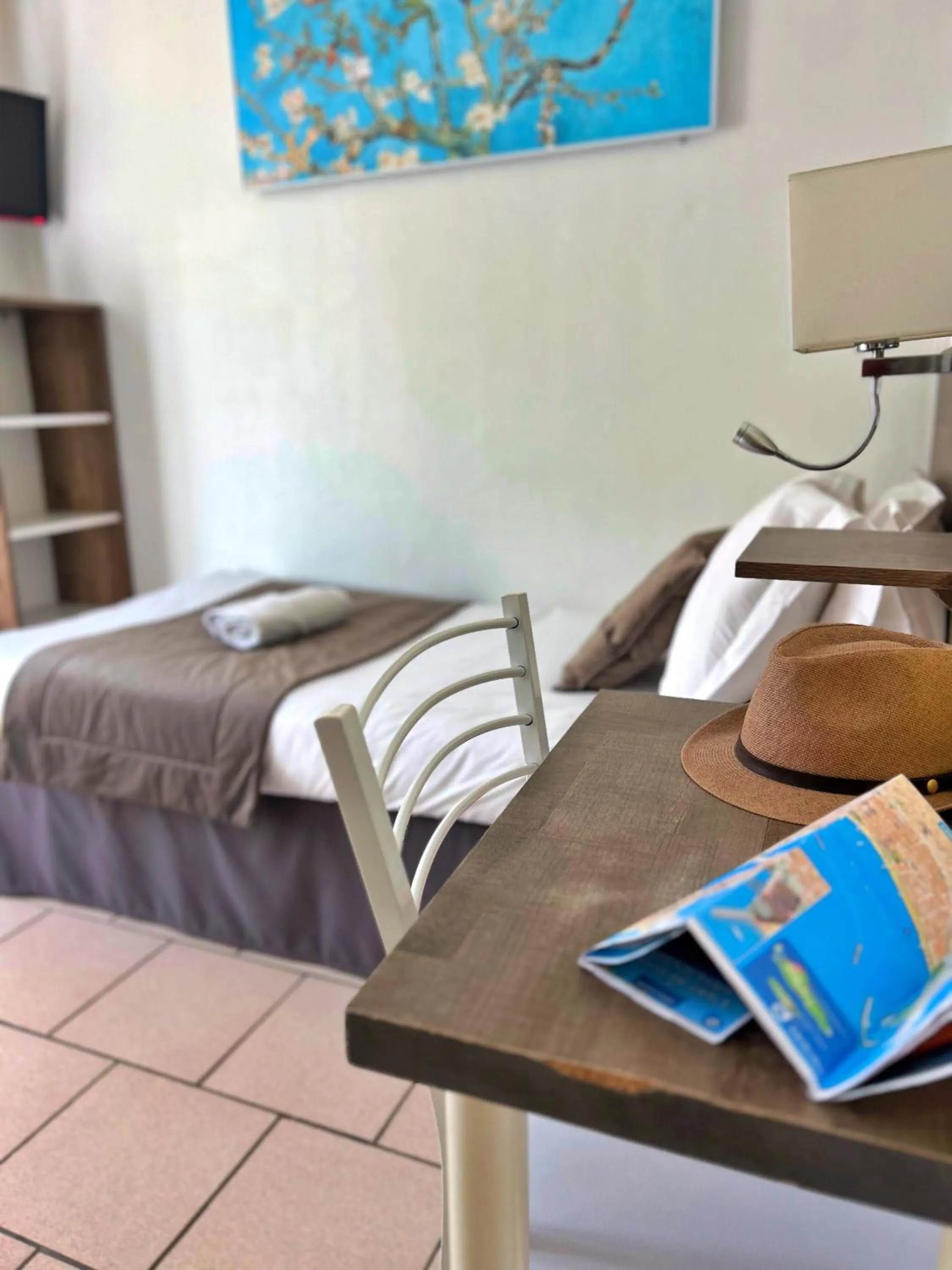 Mountain view, Bed in Les Callunes