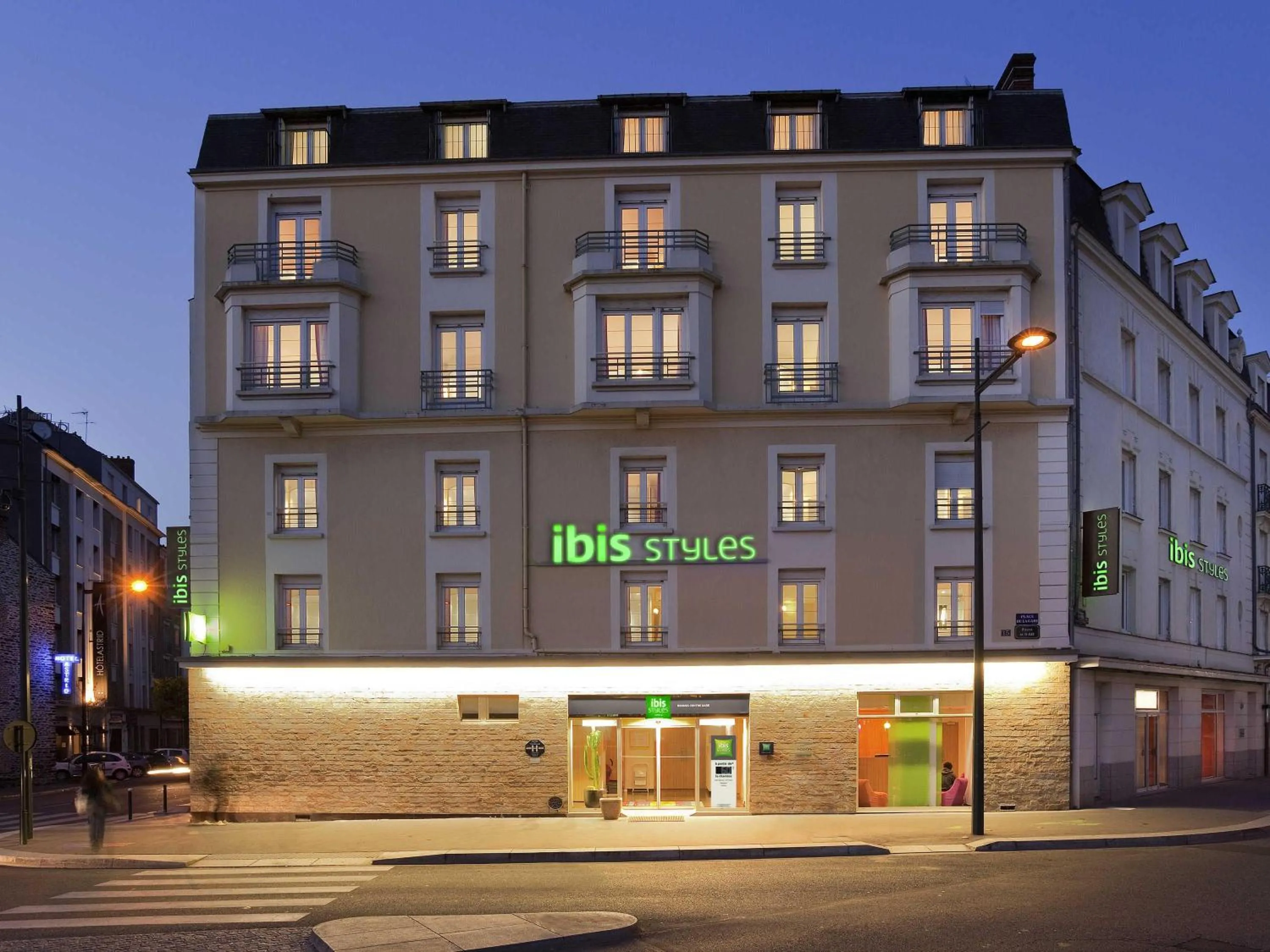 Property building in ibis Styles Rennes Centre Gare Nord
