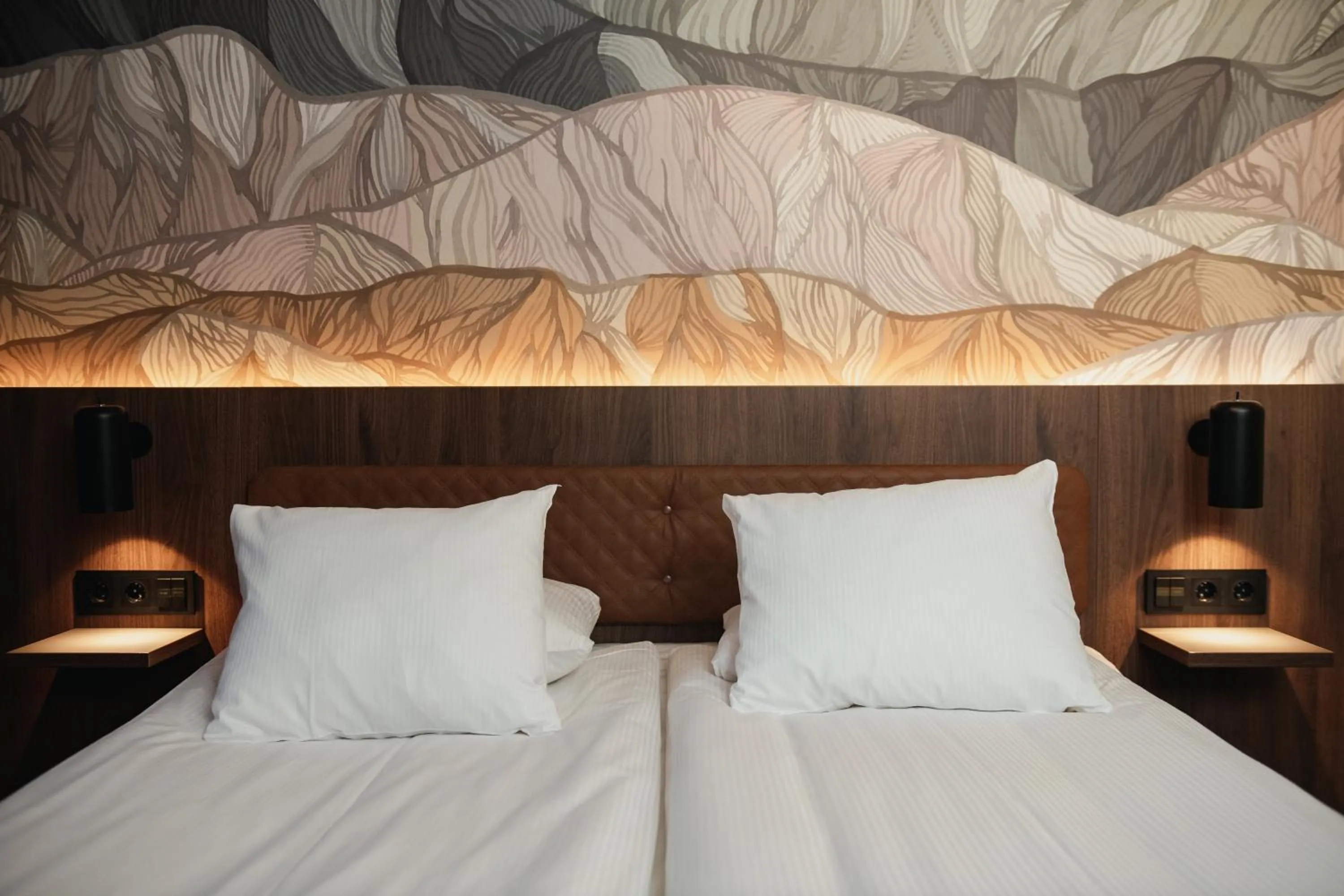 Bed in Home Hotel Bergmästaren