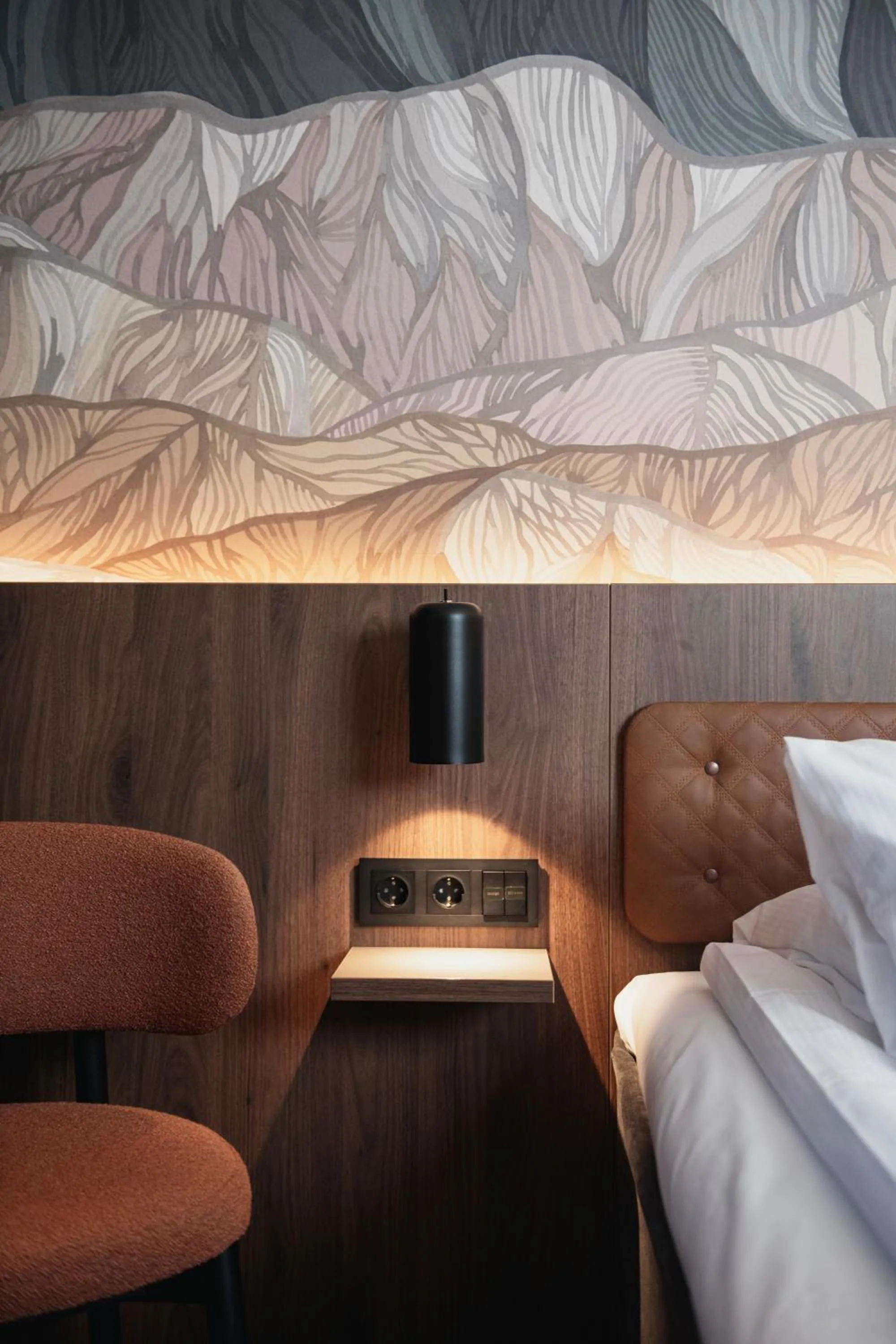 Property building, Bed in Home Hotel Bergmästaren