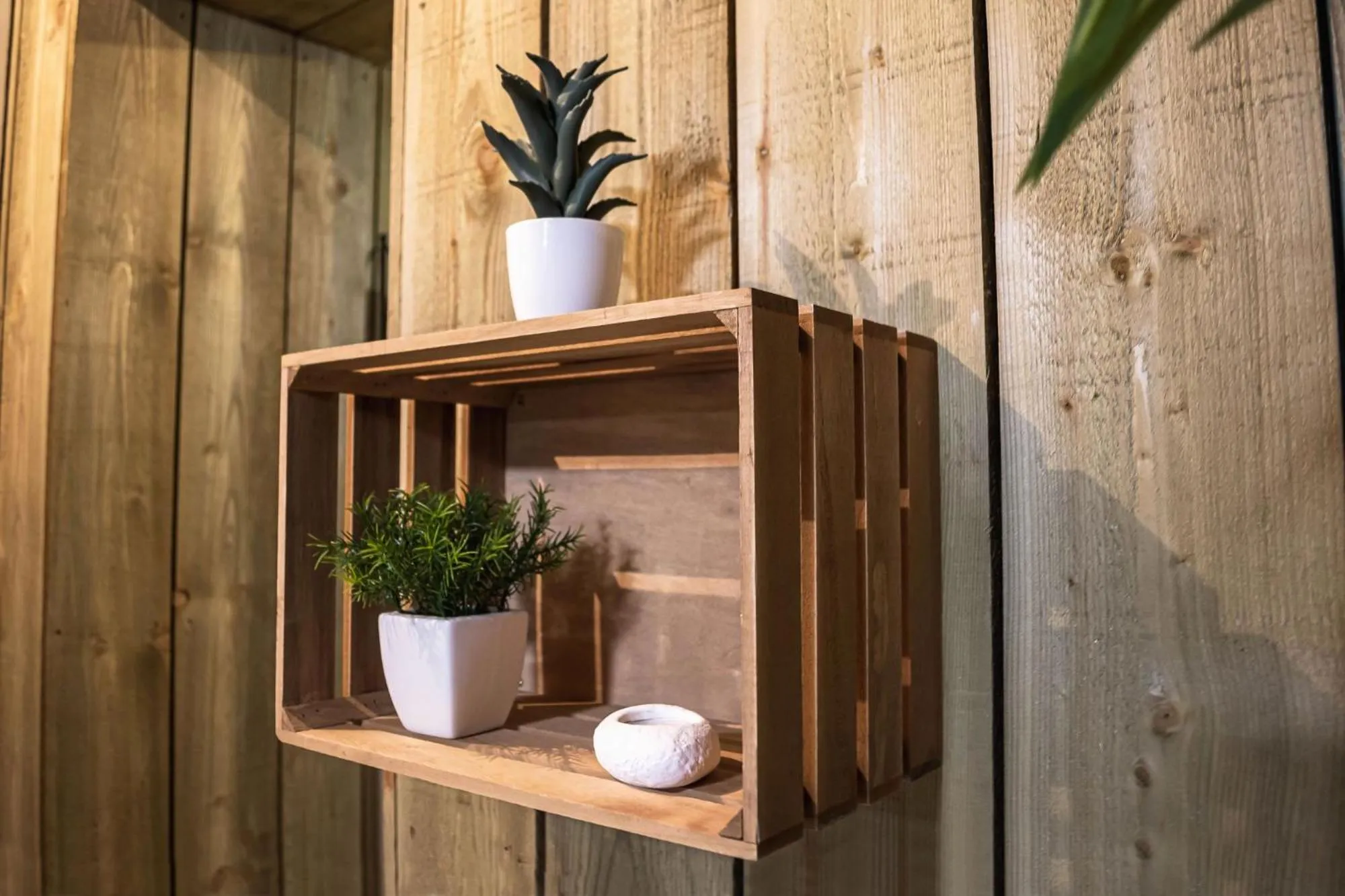 Sauna in La villa 10 HÔTEL SPA