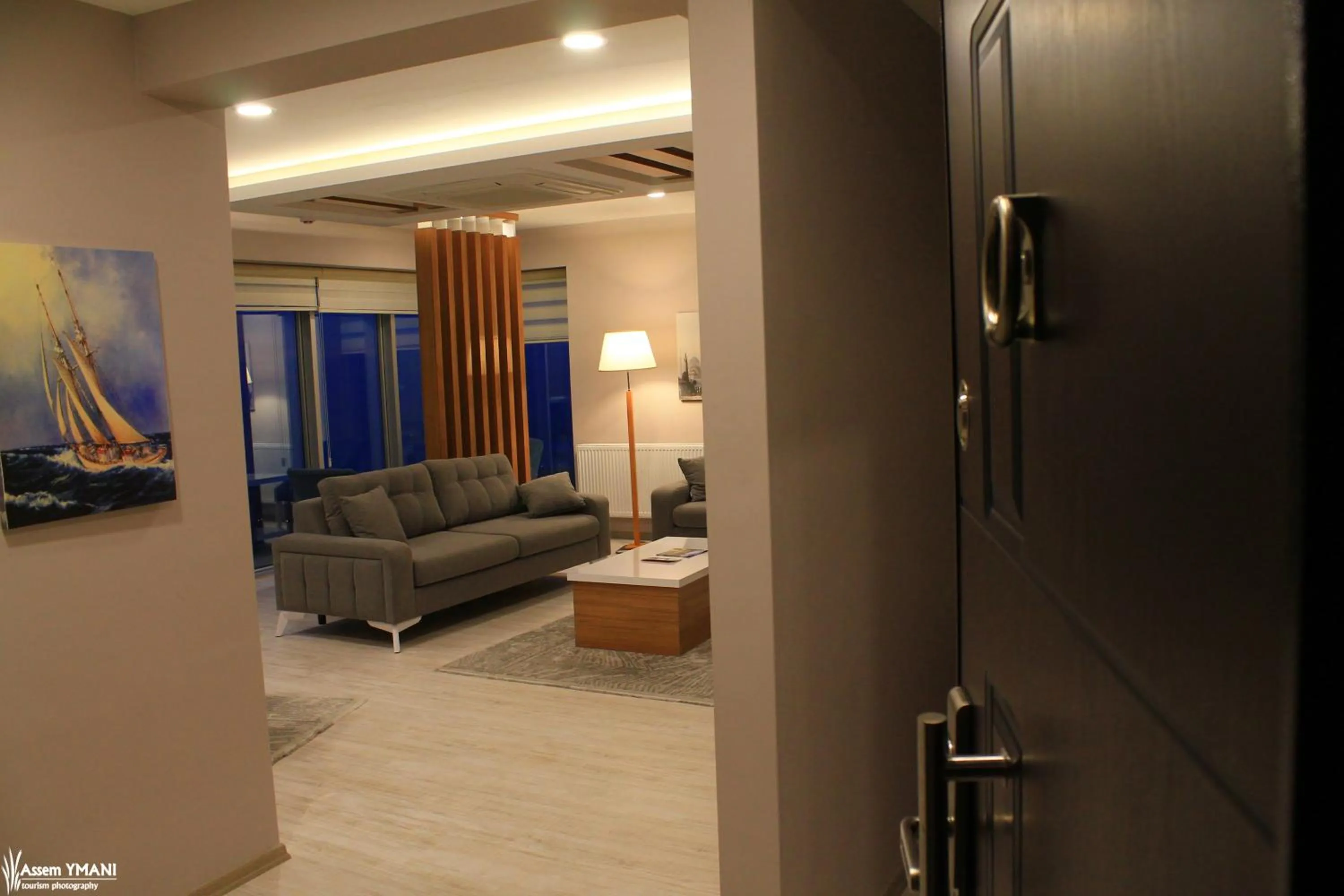 Living room in Qamar Prestige Suites