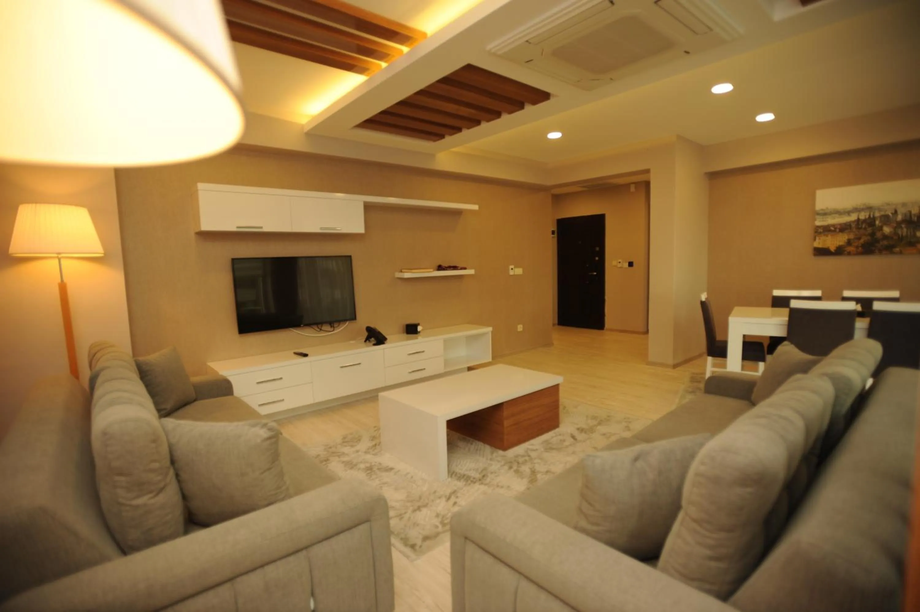 Living room in Qamar Prestige Suites
