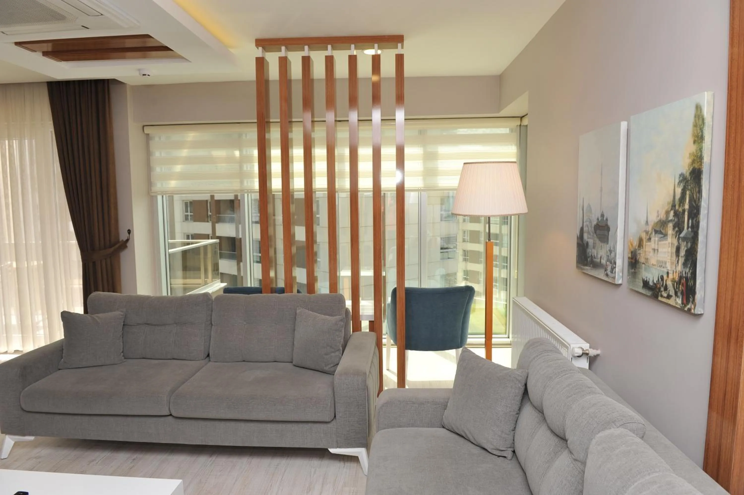 Living room in Qamar Prestige Suites