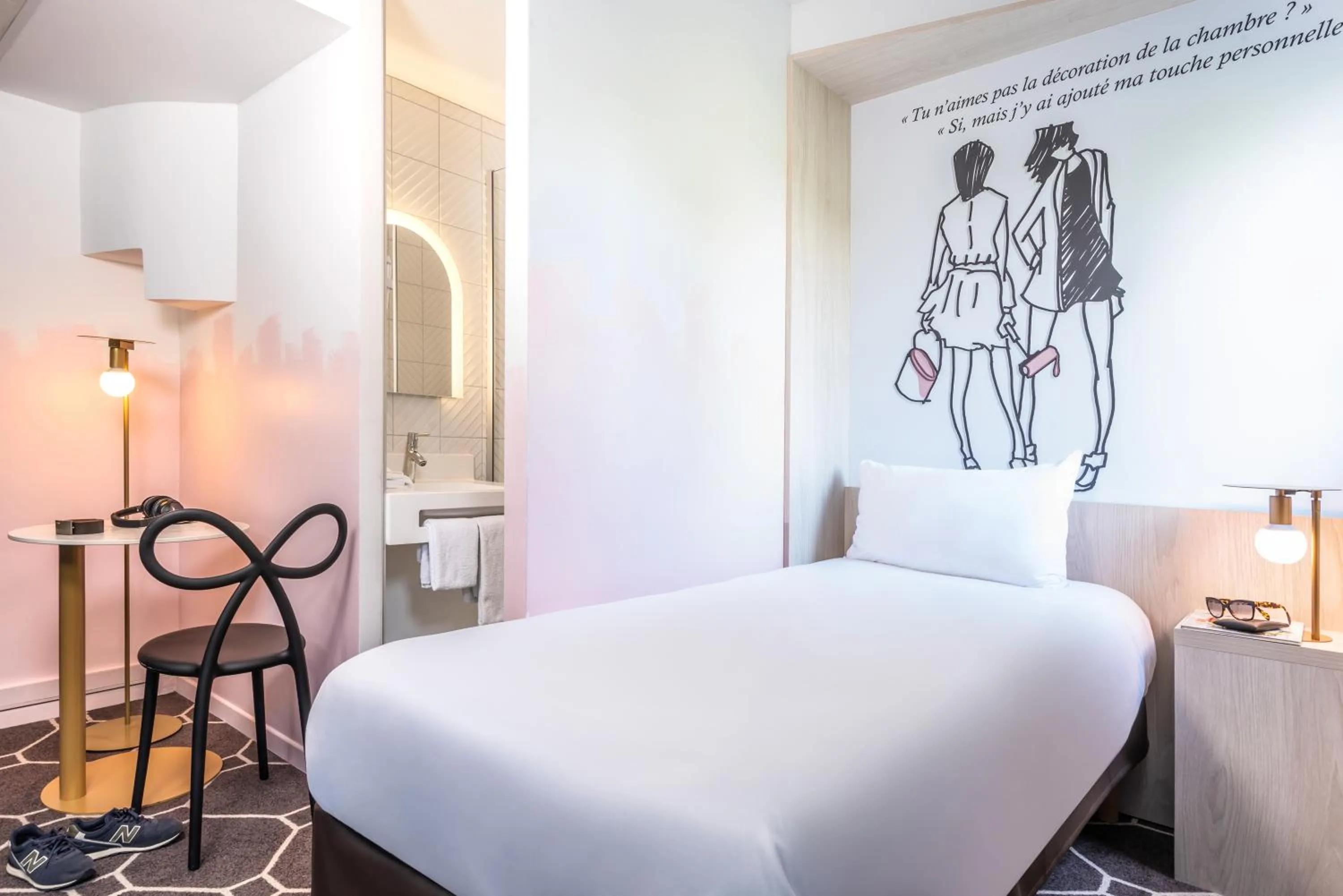 Bed in ibis Styles Sceaux Paris Sud