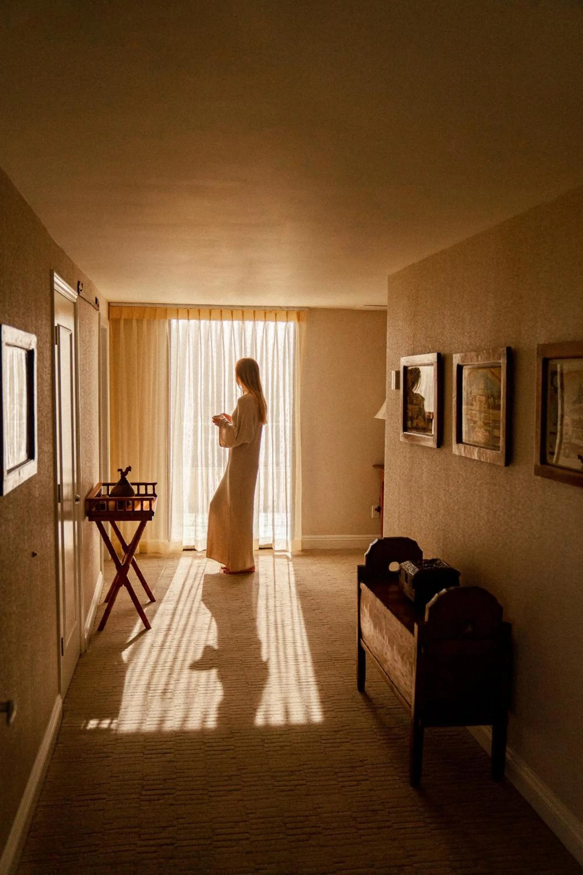 Living room in Lotus Honolulu at Diamond Head