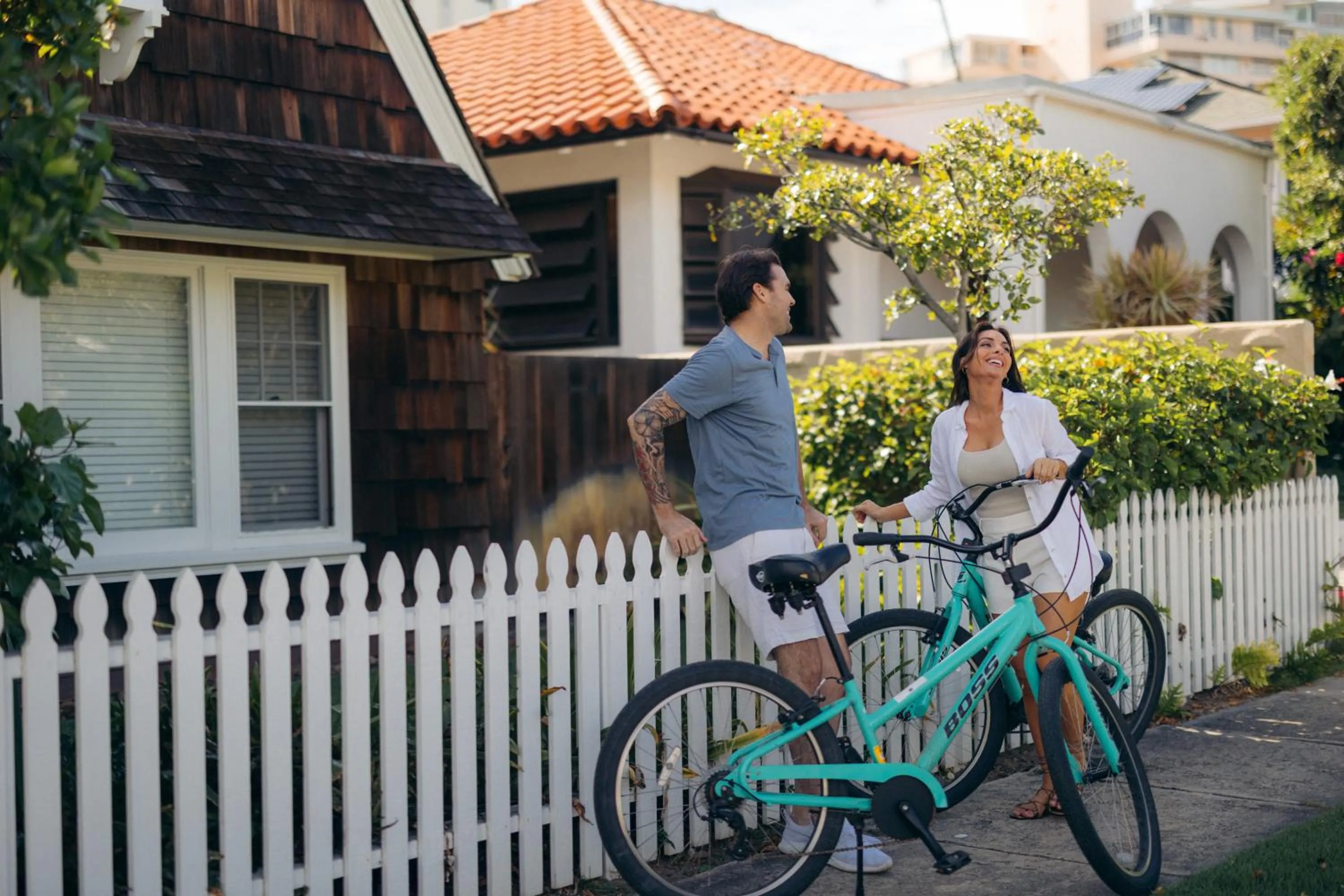 Cycling in Lotus Honolulu at Diamond Head