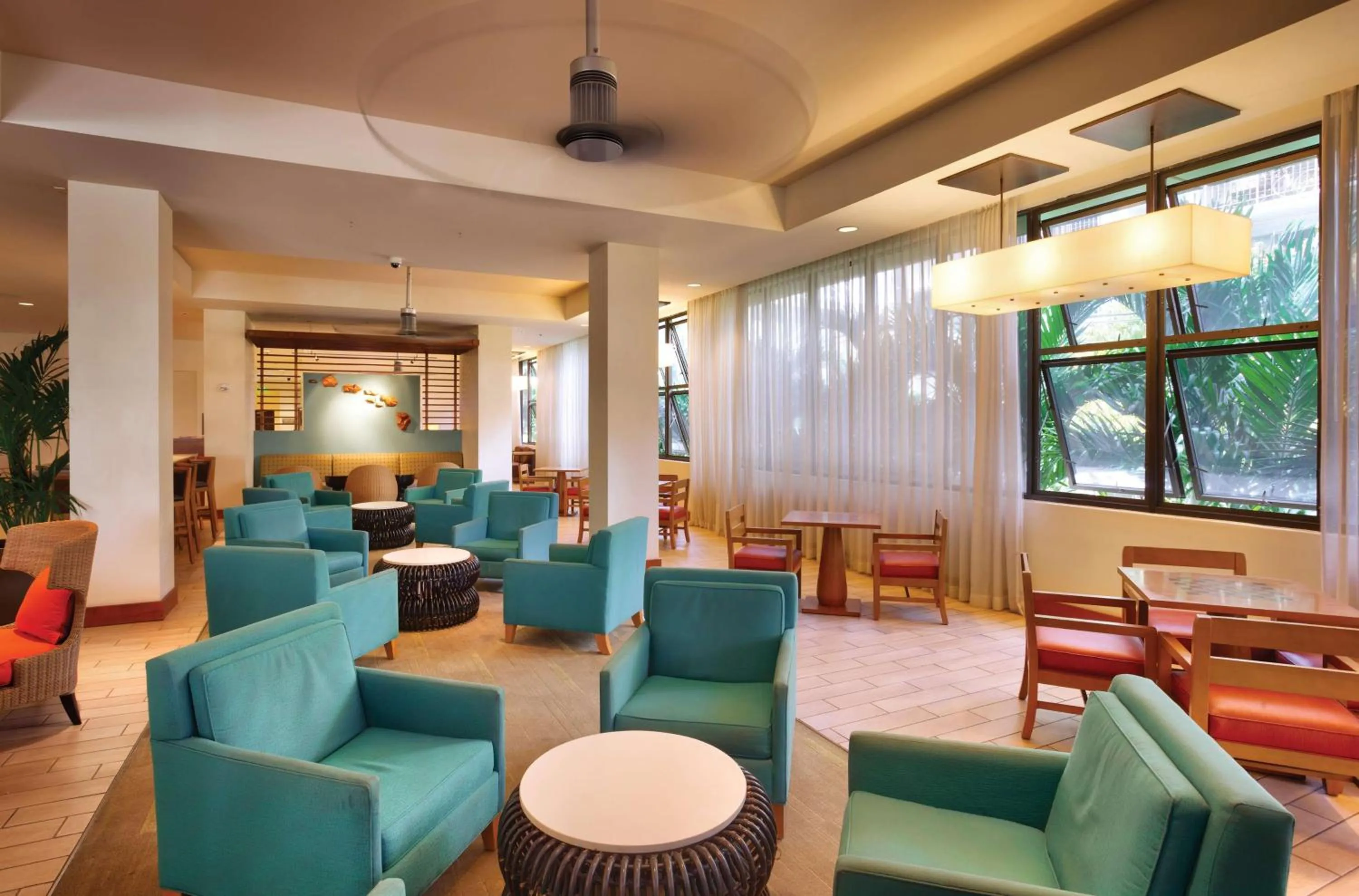 Lobby or reception in Hyatt Place Waikiki Beach