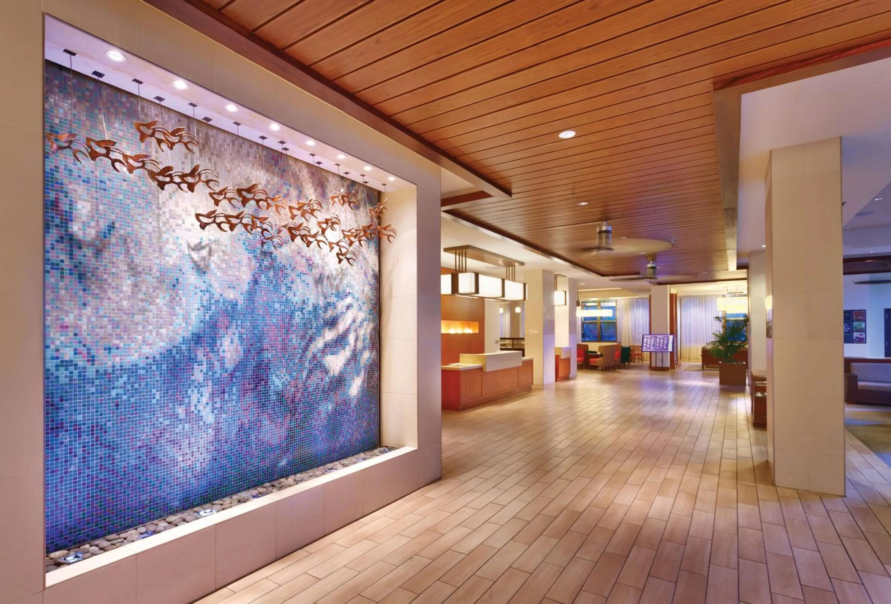 Lobby or reception in Hyatt Place Waikiki Beach