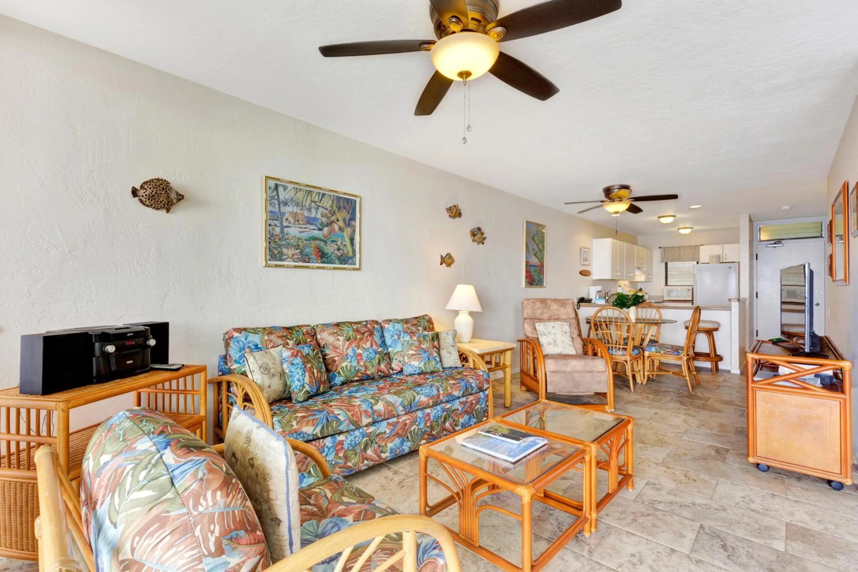 Living room in Castle Kona Bali Kai