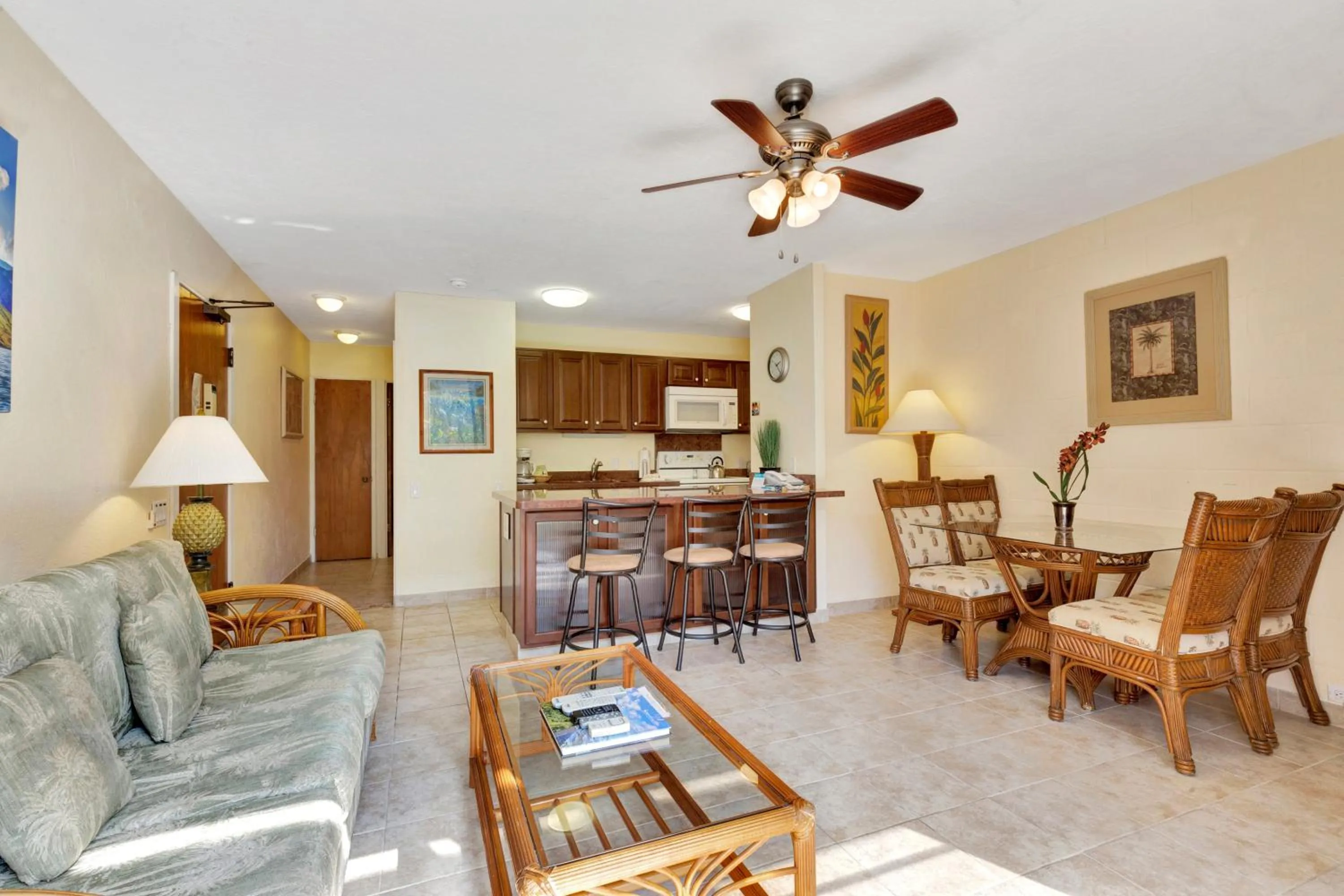 Living room in Castle Kona Bali Kai