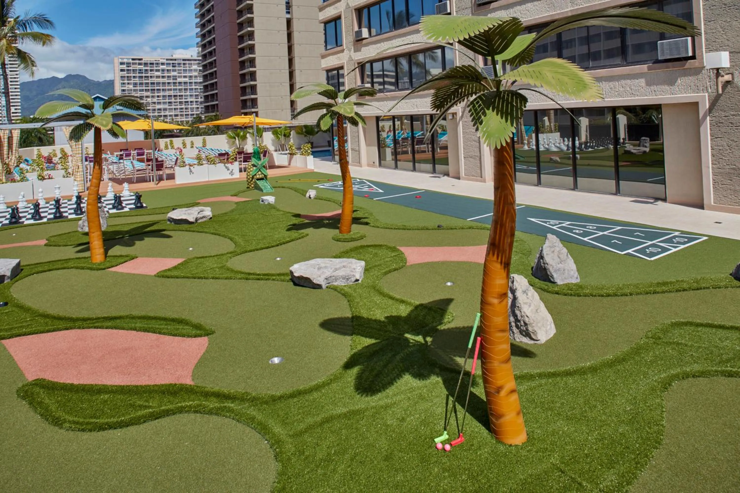 Decorative detail in Holiday Inn Express Waikiki by IHG