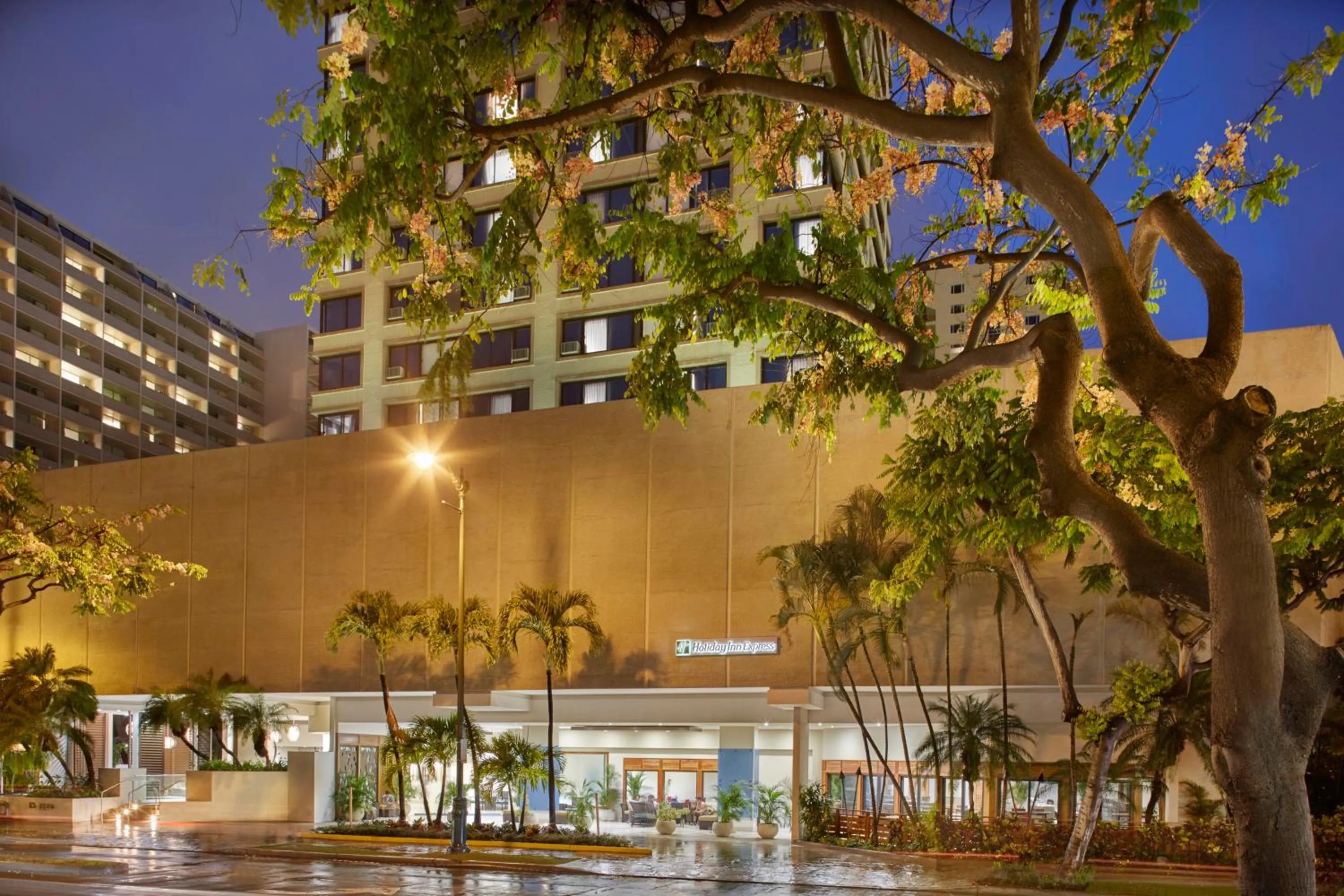 Property building in Holiday Inn Express Waikiki by IHG